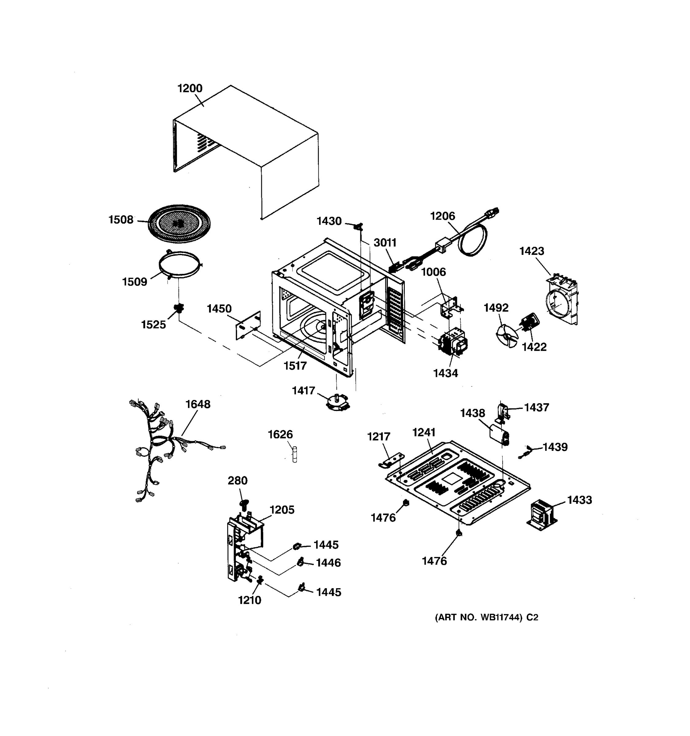 OVEN & CABINET PARTS