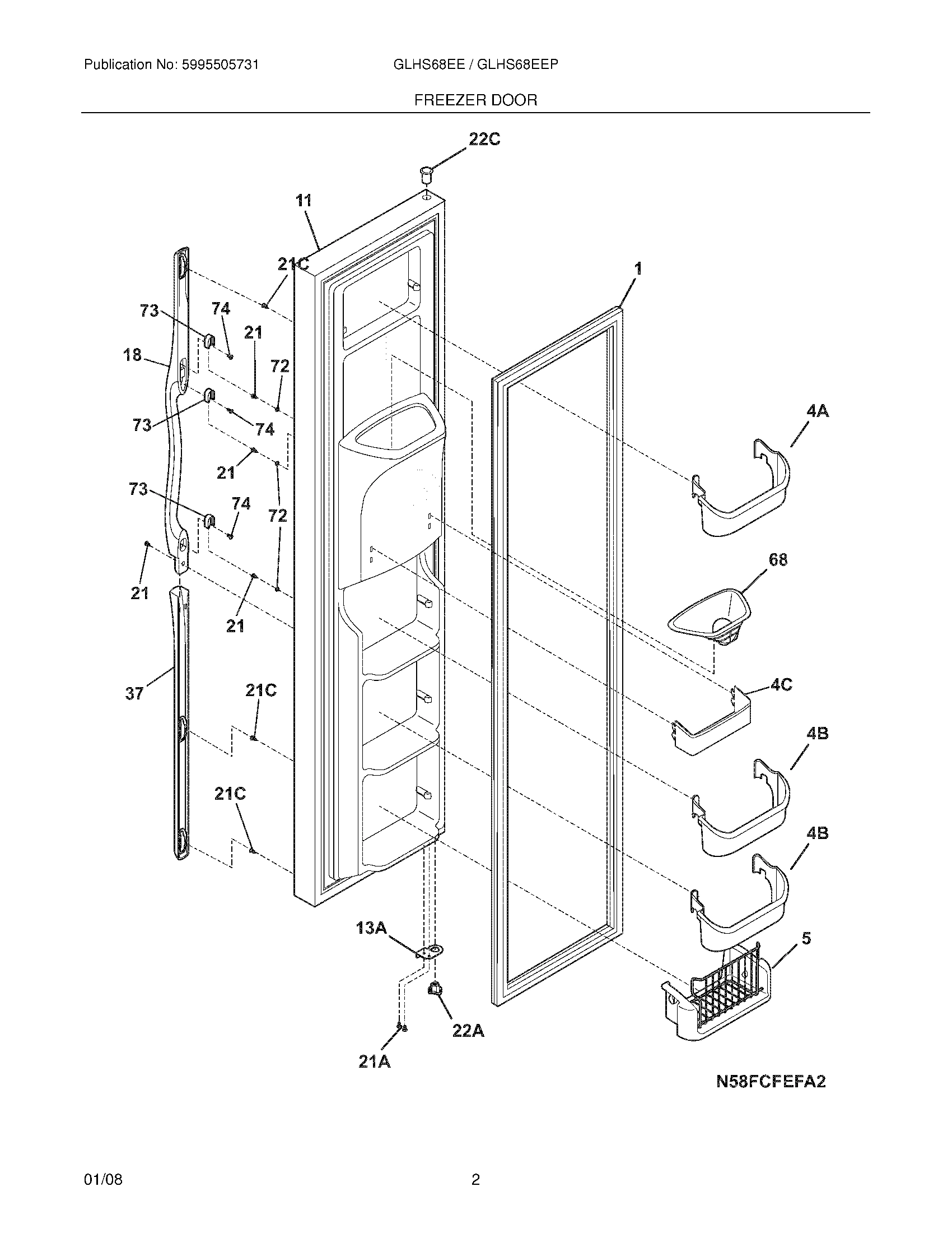 03 - FREEZER DOOR