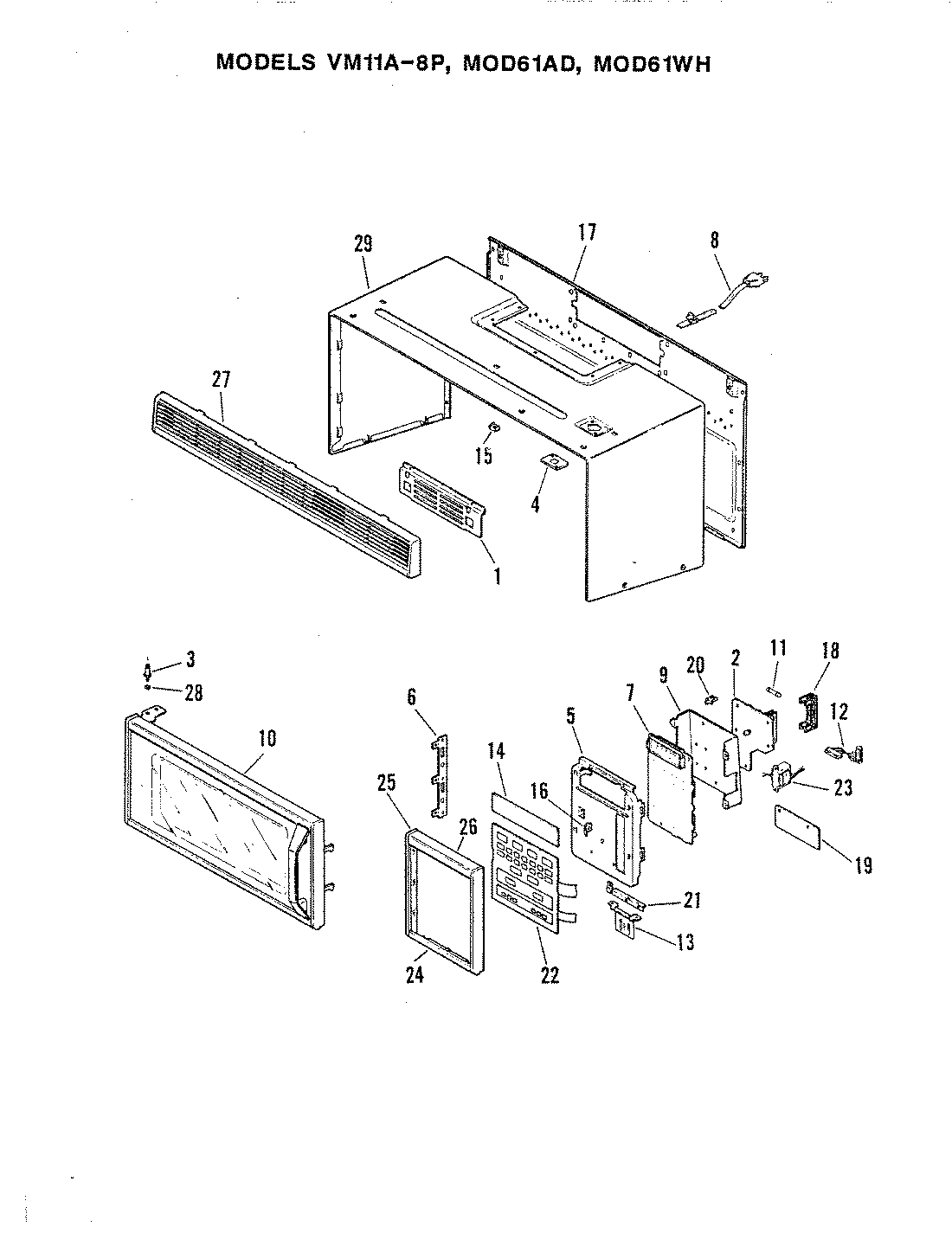 04 - CONTROL PANEL/WRAPPER (VM11-8P)