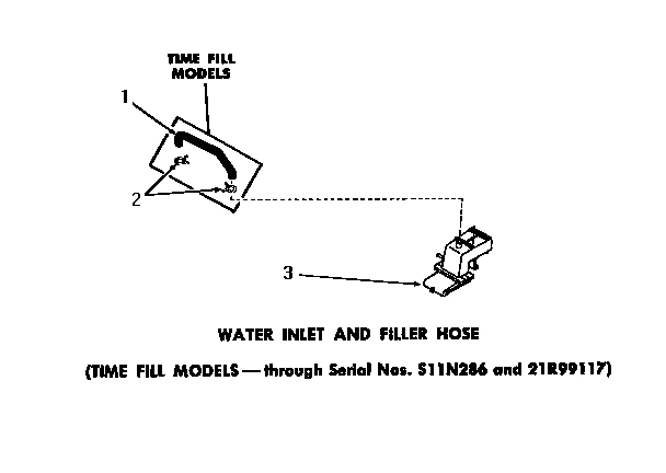 24 - WATER INLET AND FILLER HOSE