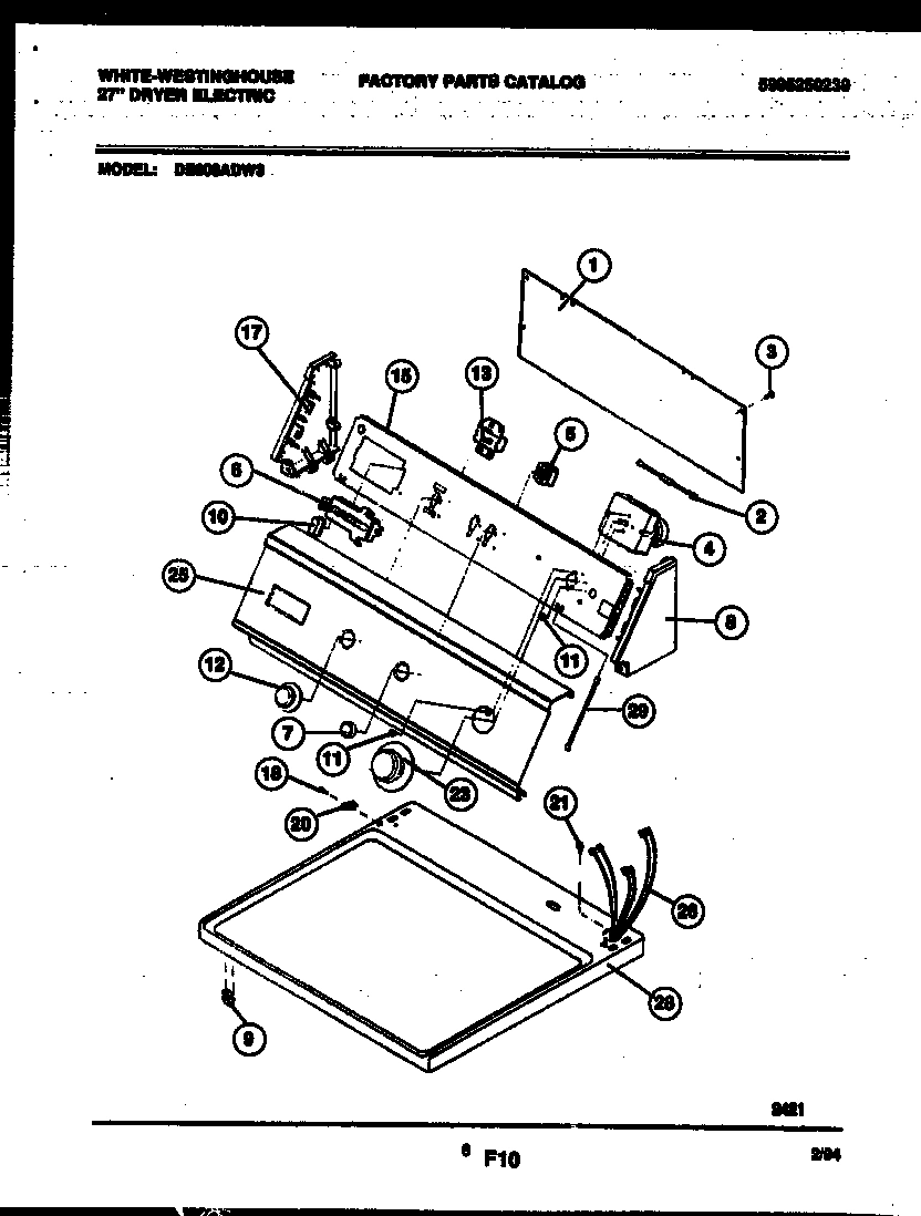 04 - CONSOLE AND CONTROL PARTS
