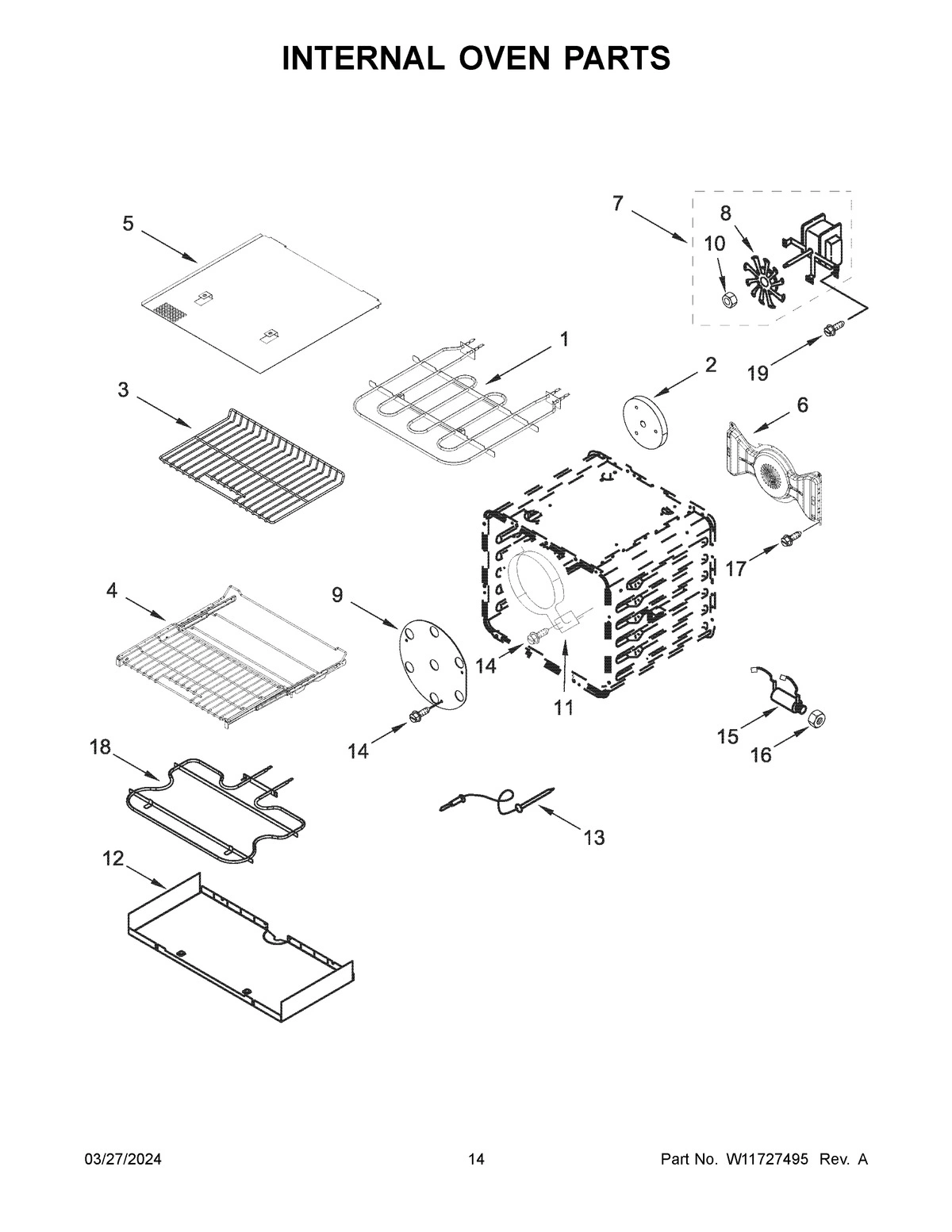 08 - INTERNAL OVEN PARTS