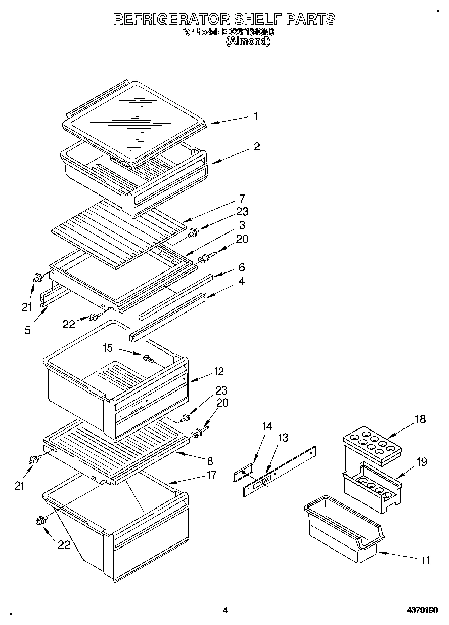 03 - REFRIGERATOR SHELF