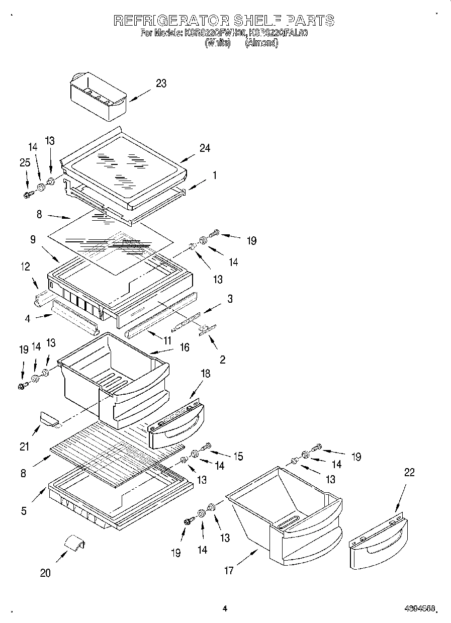 03 - REFRIGERATOR SHELF