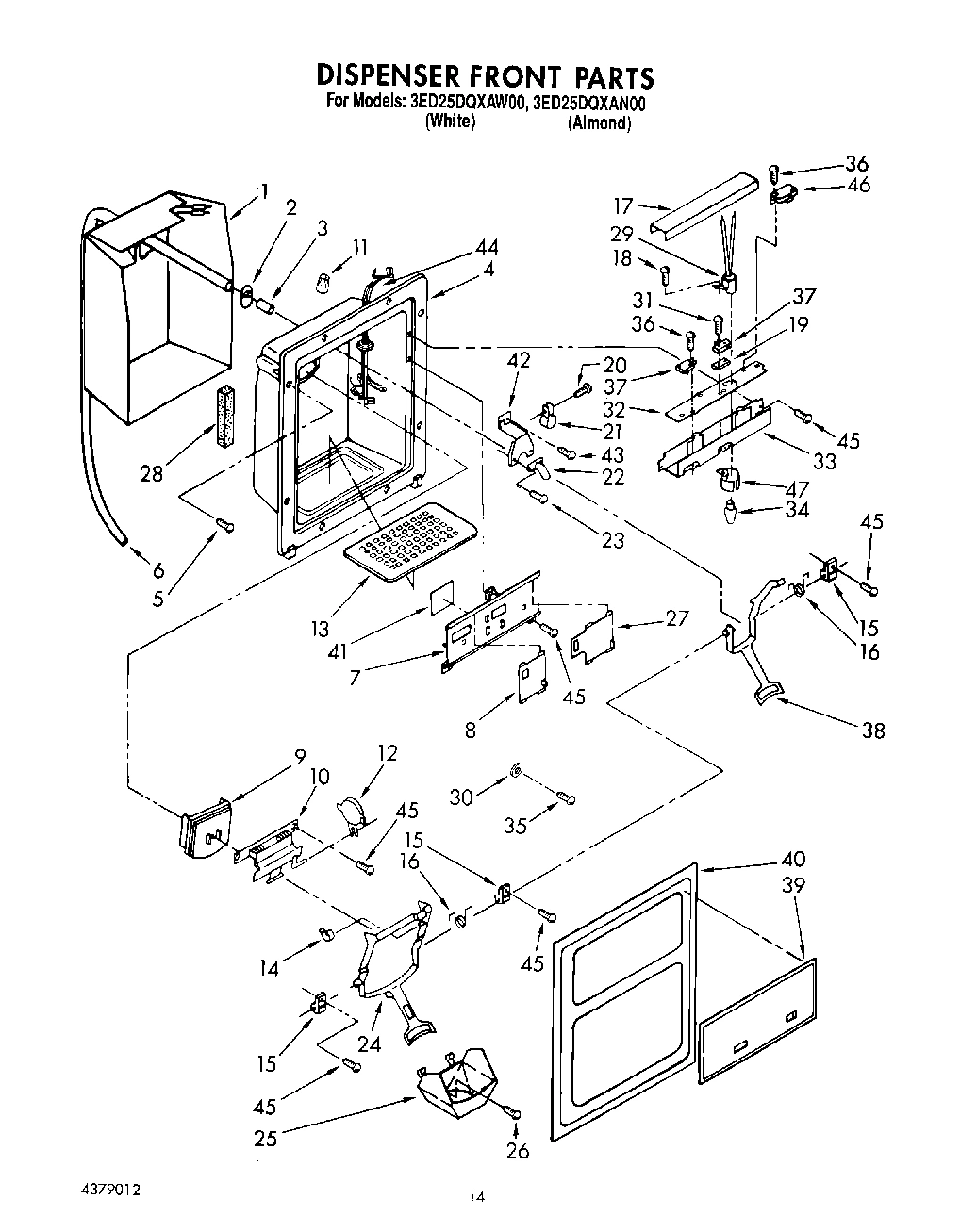 08 - DISPENSER FRONT