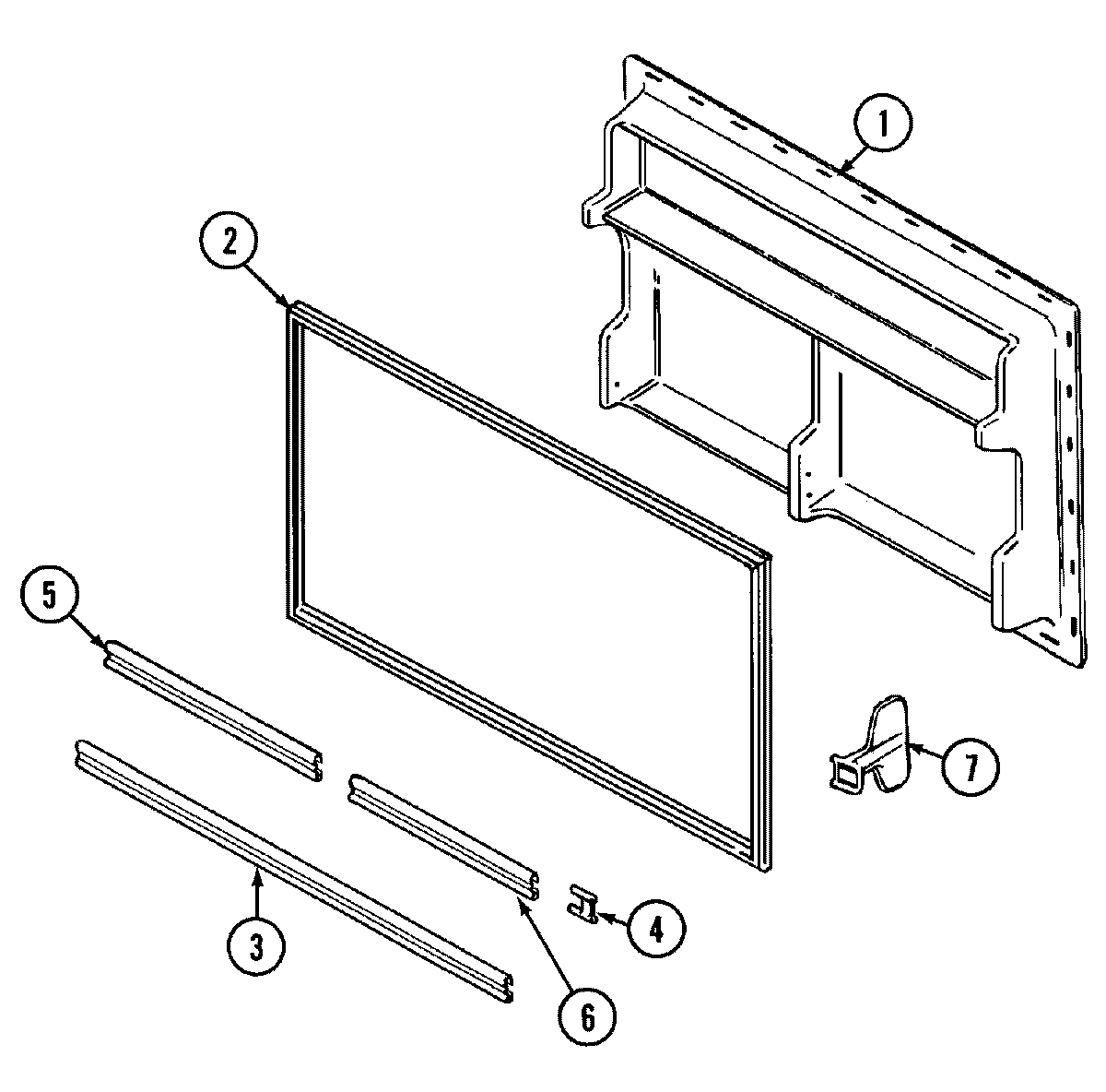 02 - FREEZER INNER DOOR