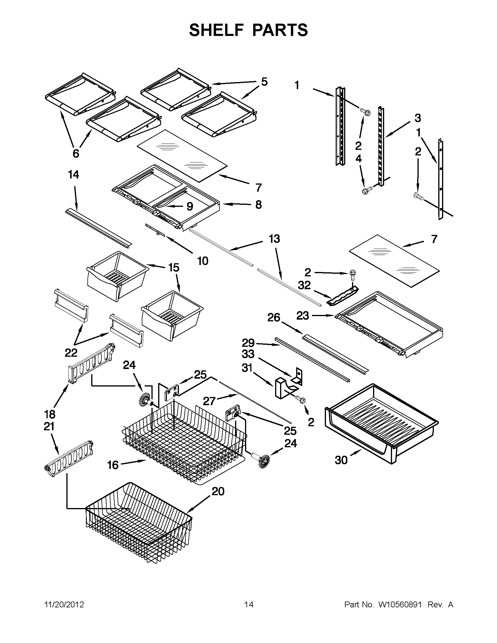 07 - SHELF PARTS