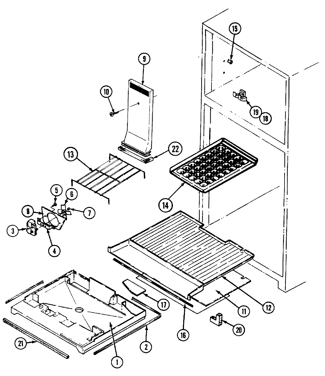 01 - FREEZER COMPARTMENT