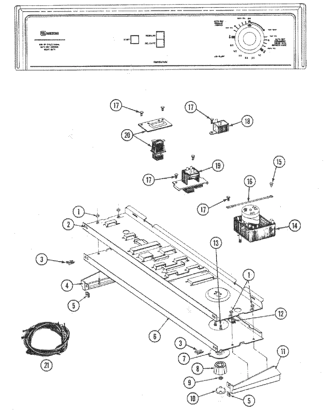 05 - CONTROL PANEL (LDG7500AAL,AAW,ABL,ABW)