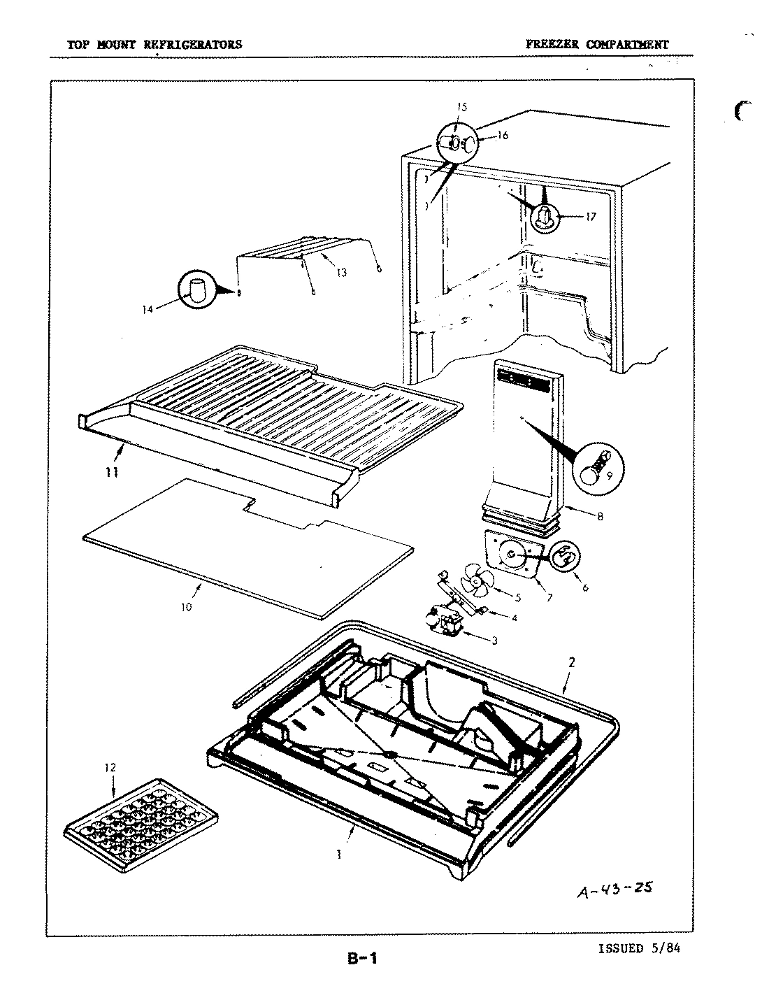 01 - FREEZER COMPARTMENT