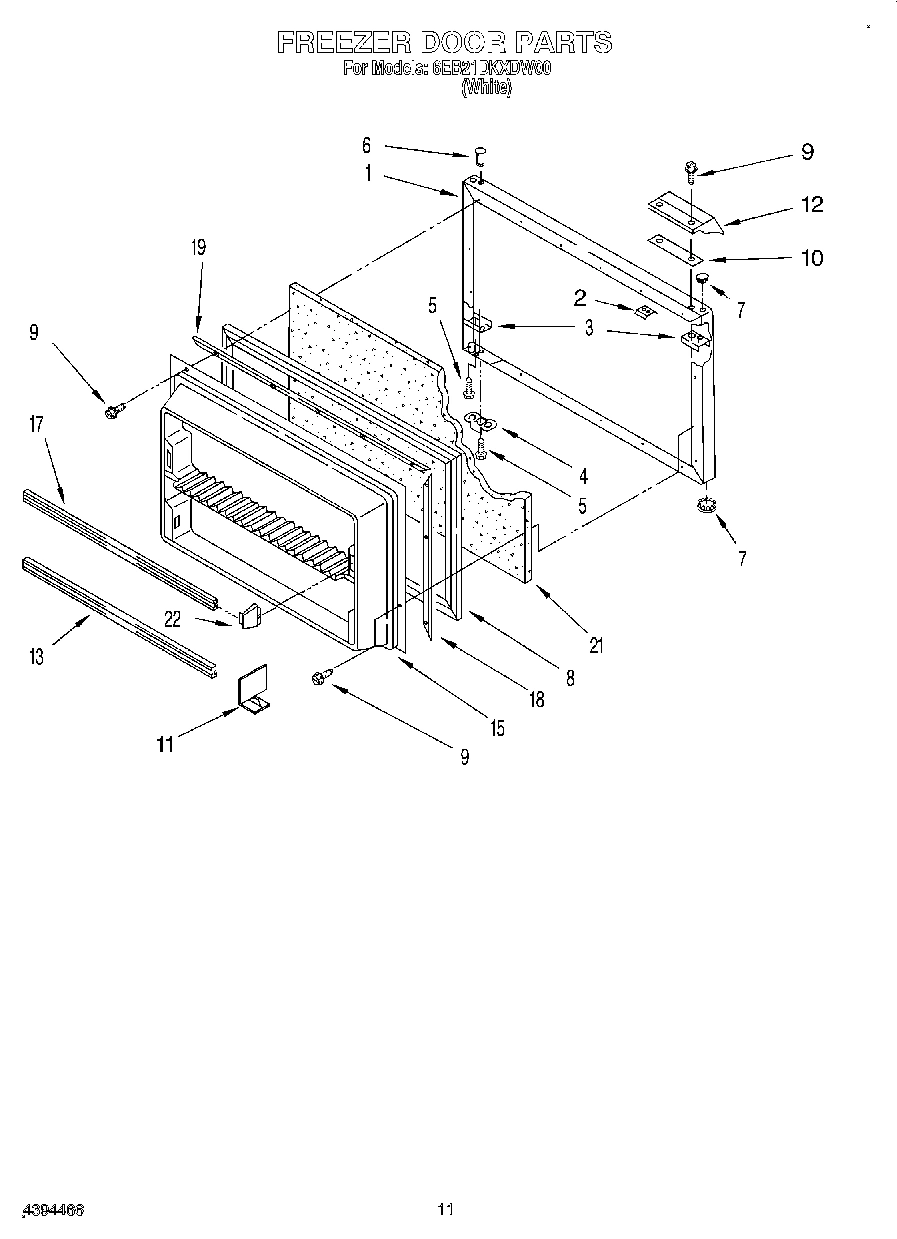 07 - FREEZER DOOR