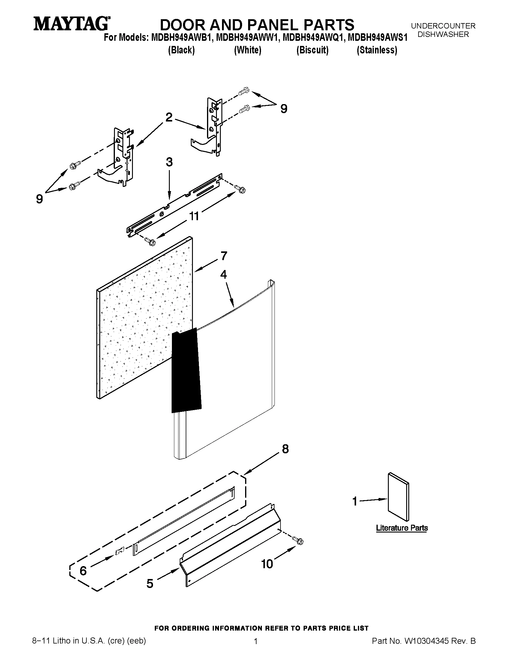 01 - DOOR AND PANEL PARTS