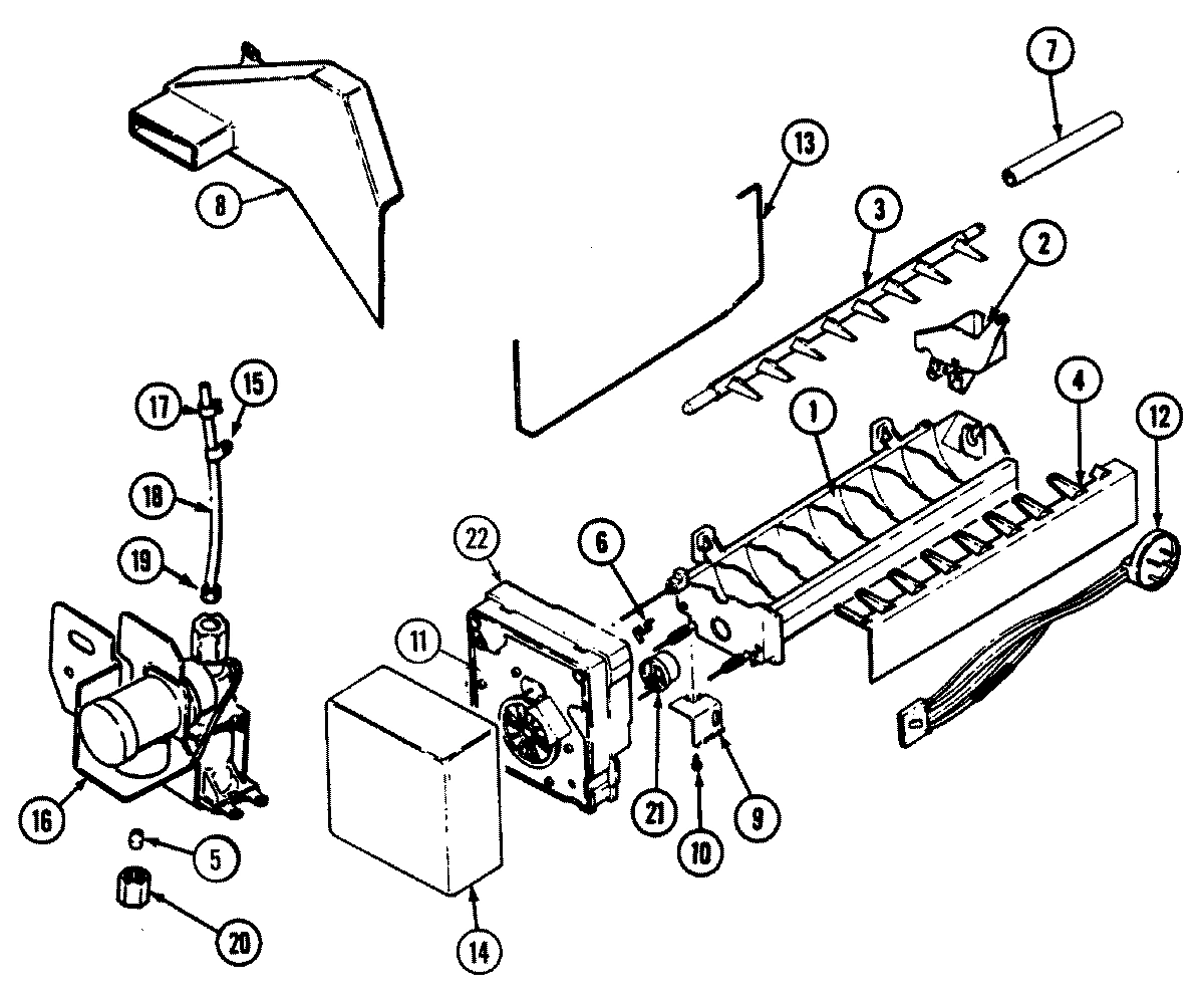 03 - OPTIONAL ICE MAKER KIT (ICE)