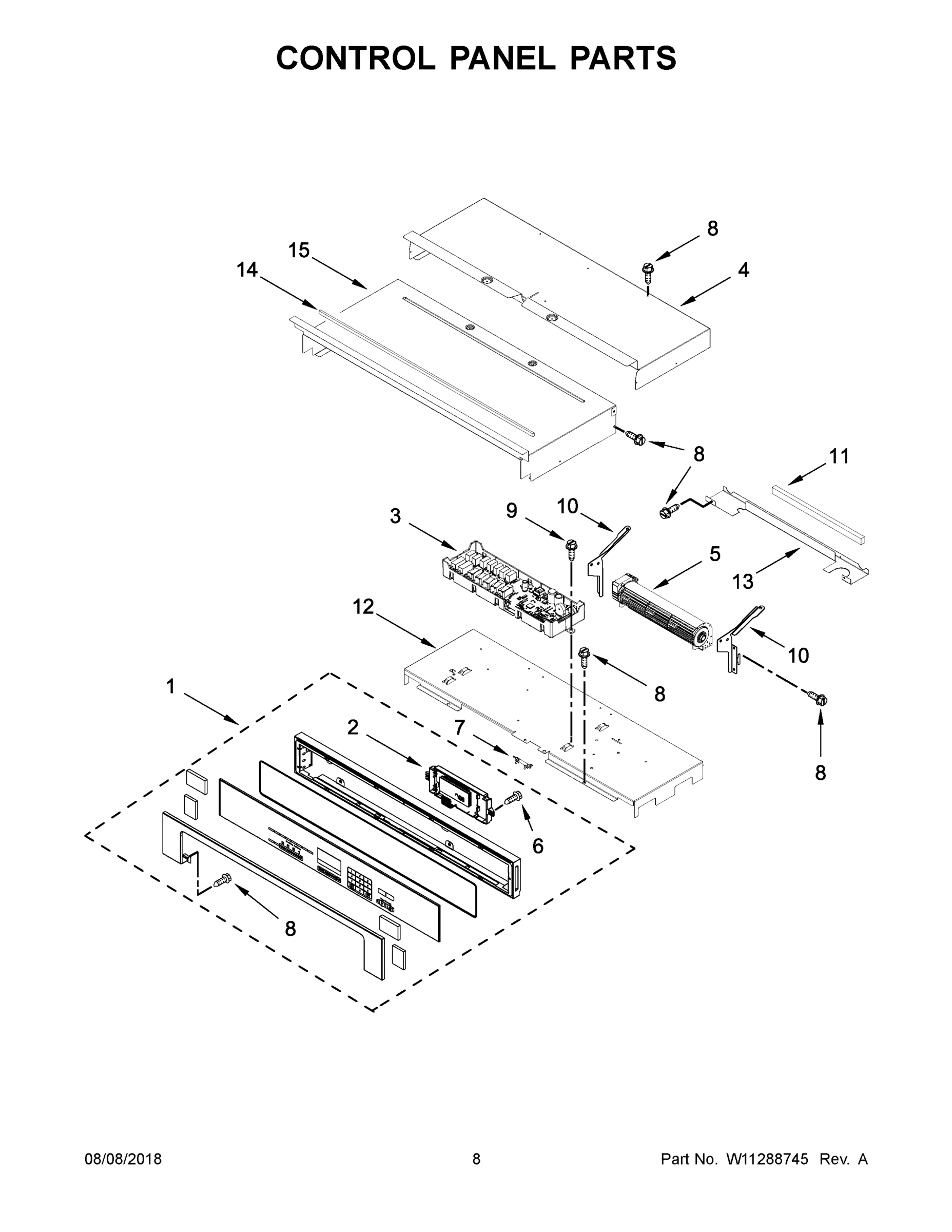 05 - CONTROL PANEL PARTS