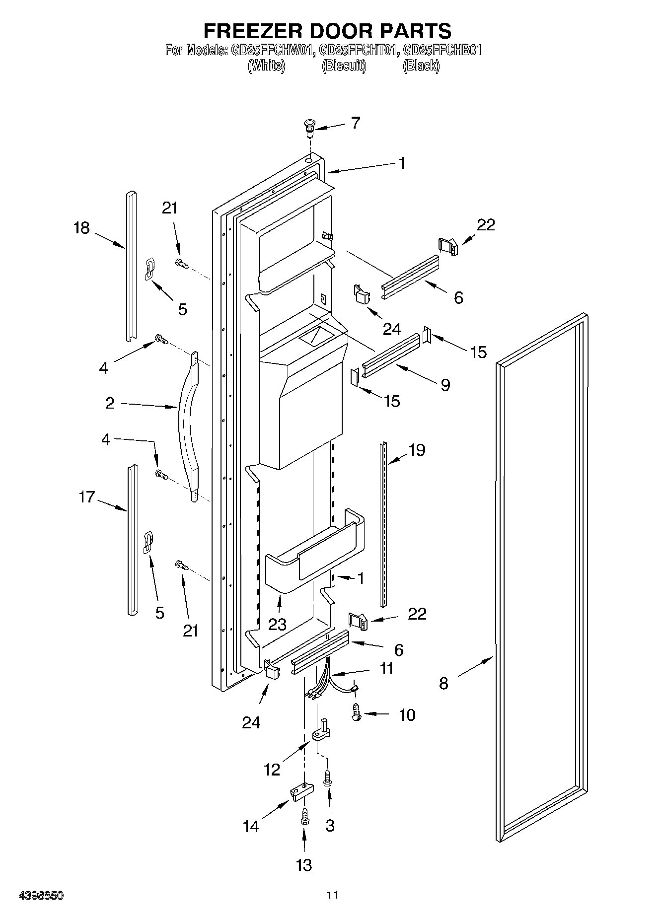 07 - FREEZER DOOR