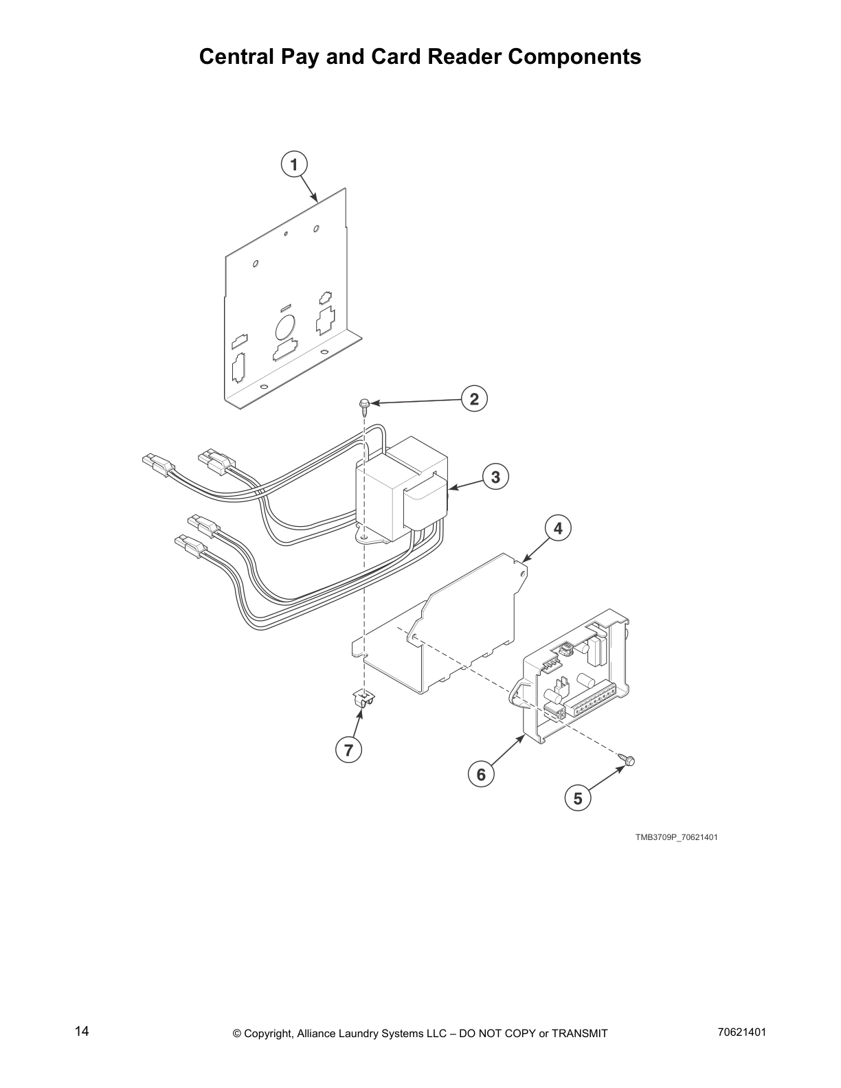 Central Pay and Card Reader Components