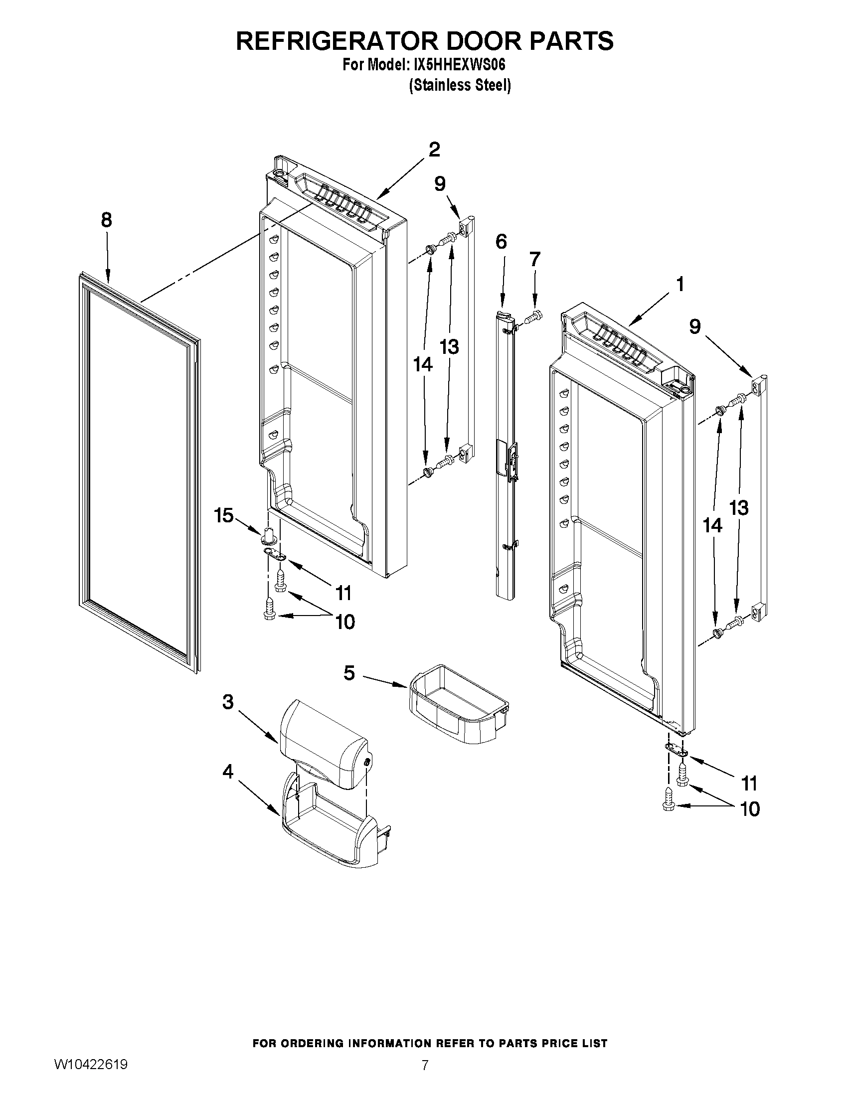 05 - REFRIGERATOR DOOR PARTS