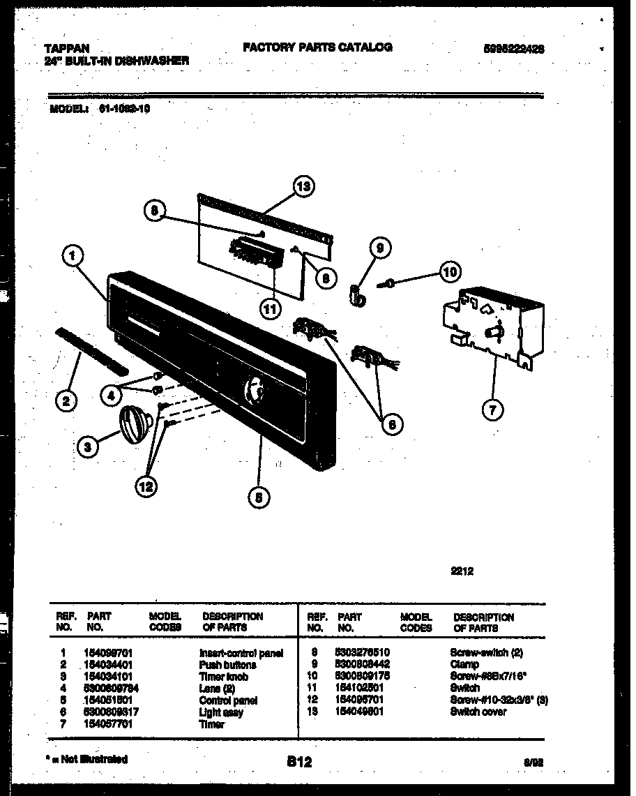 02 - CONSOLE AND CONTROL PARTS