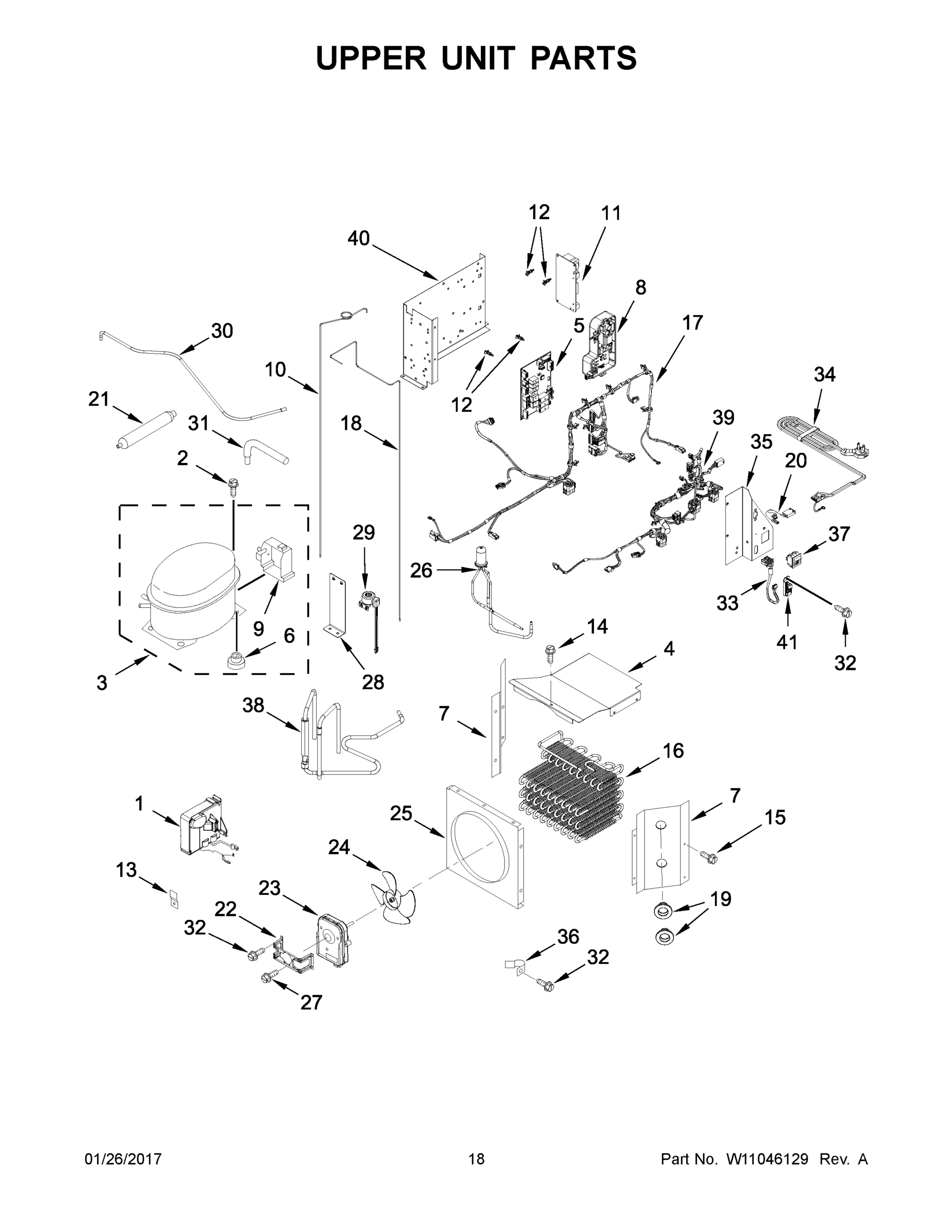 10 - UPPER UNIT PARTS