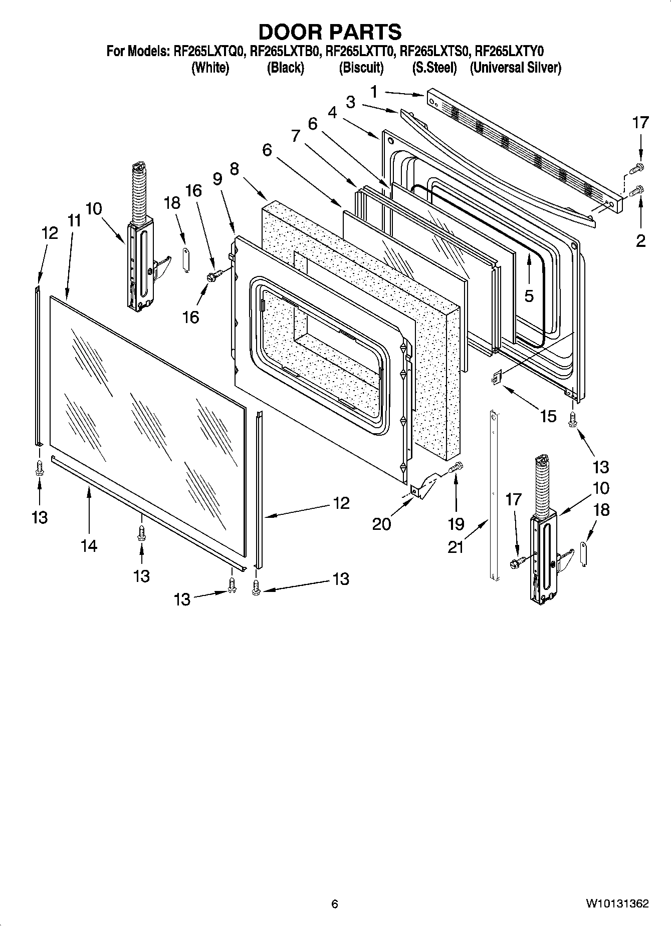 05 - DOOR PARTS, OPTIONAL PARTS