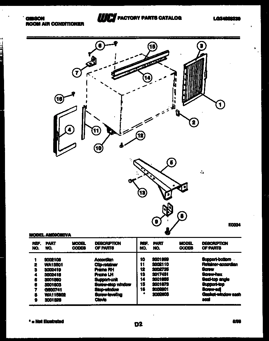 05 - CABINET AND INSTALLATION PARTS