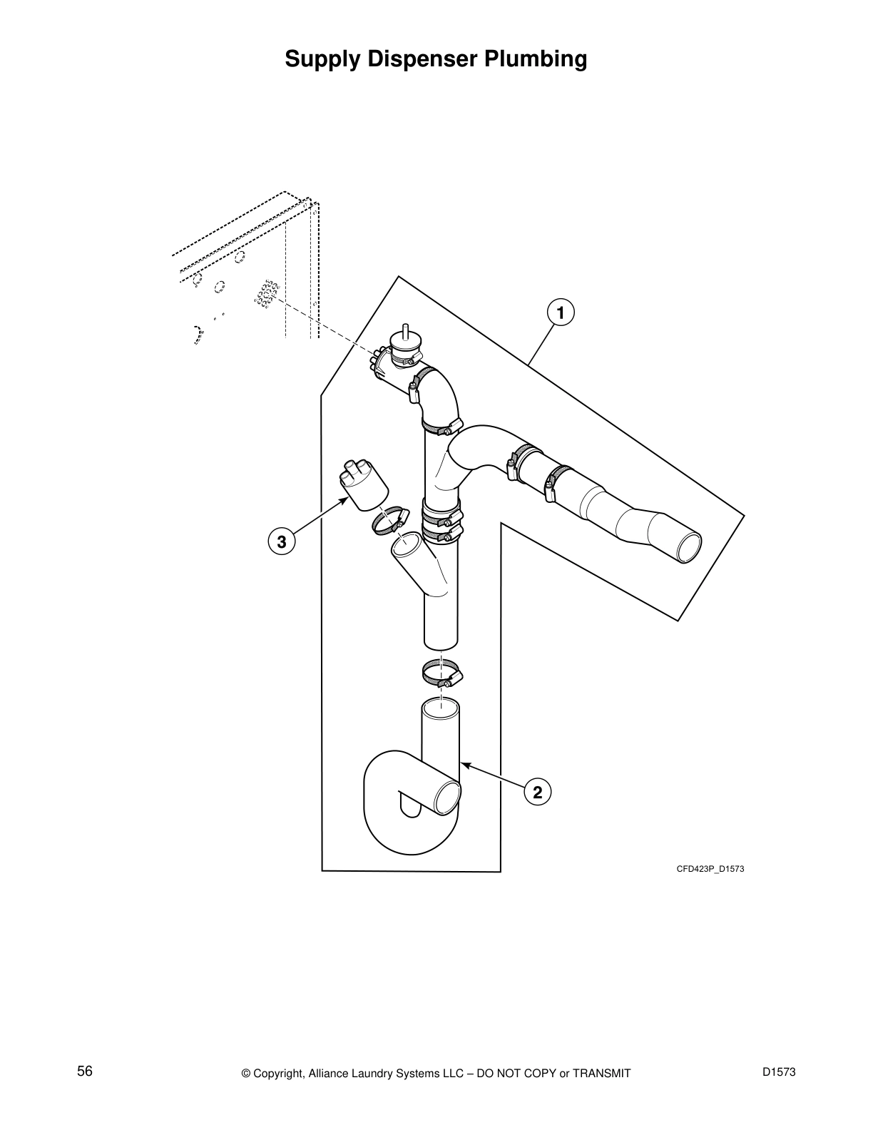 Supply Dispenser Plumbing