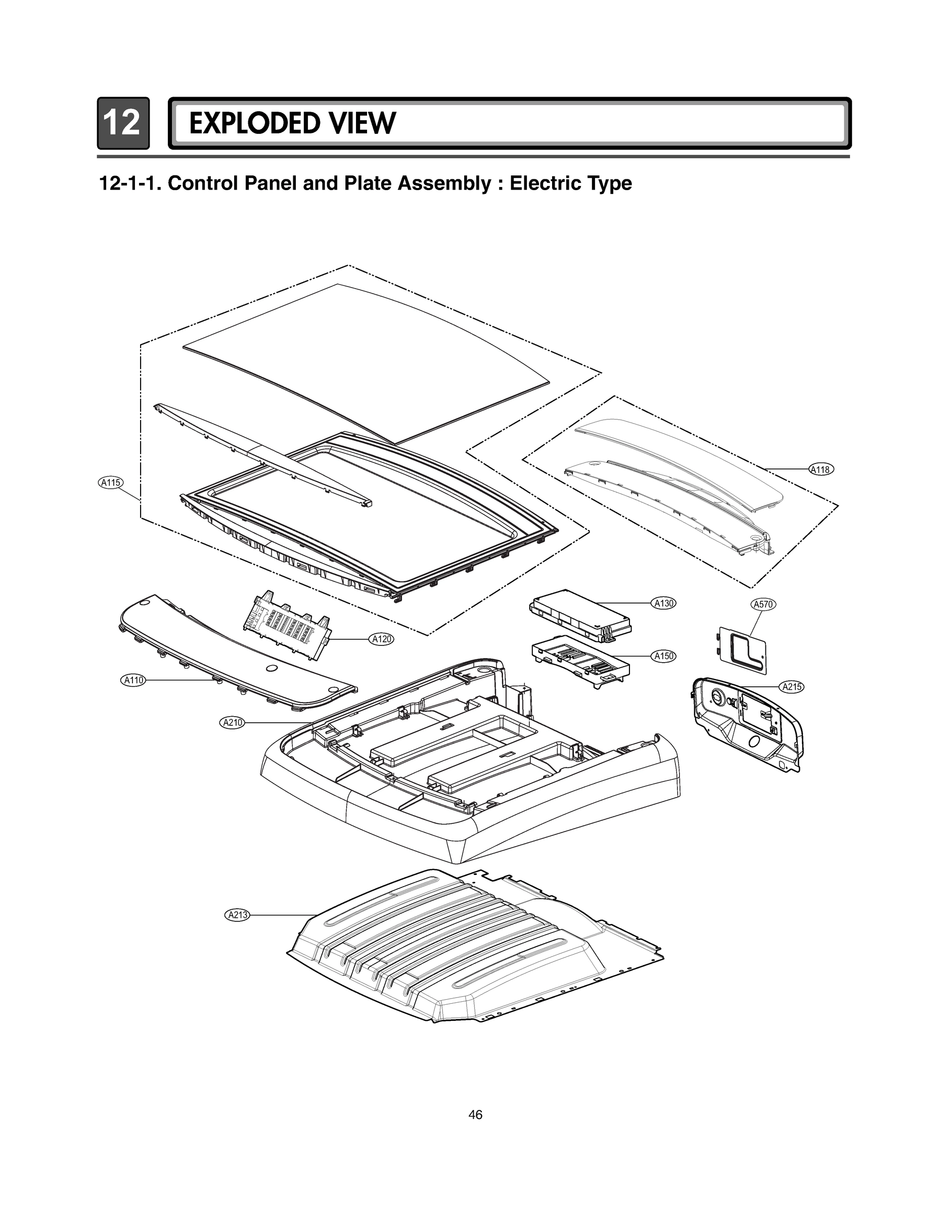 CONTROL PANEL AND PLATE ASSEMBLY