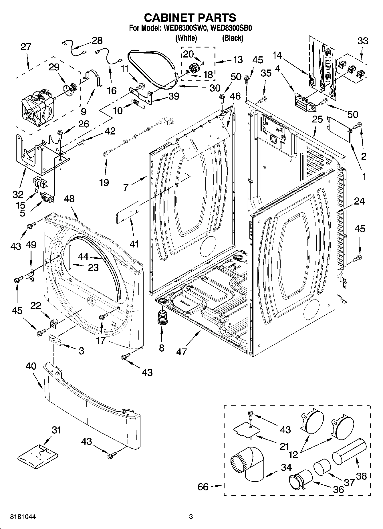 02 - CABINET PARTS