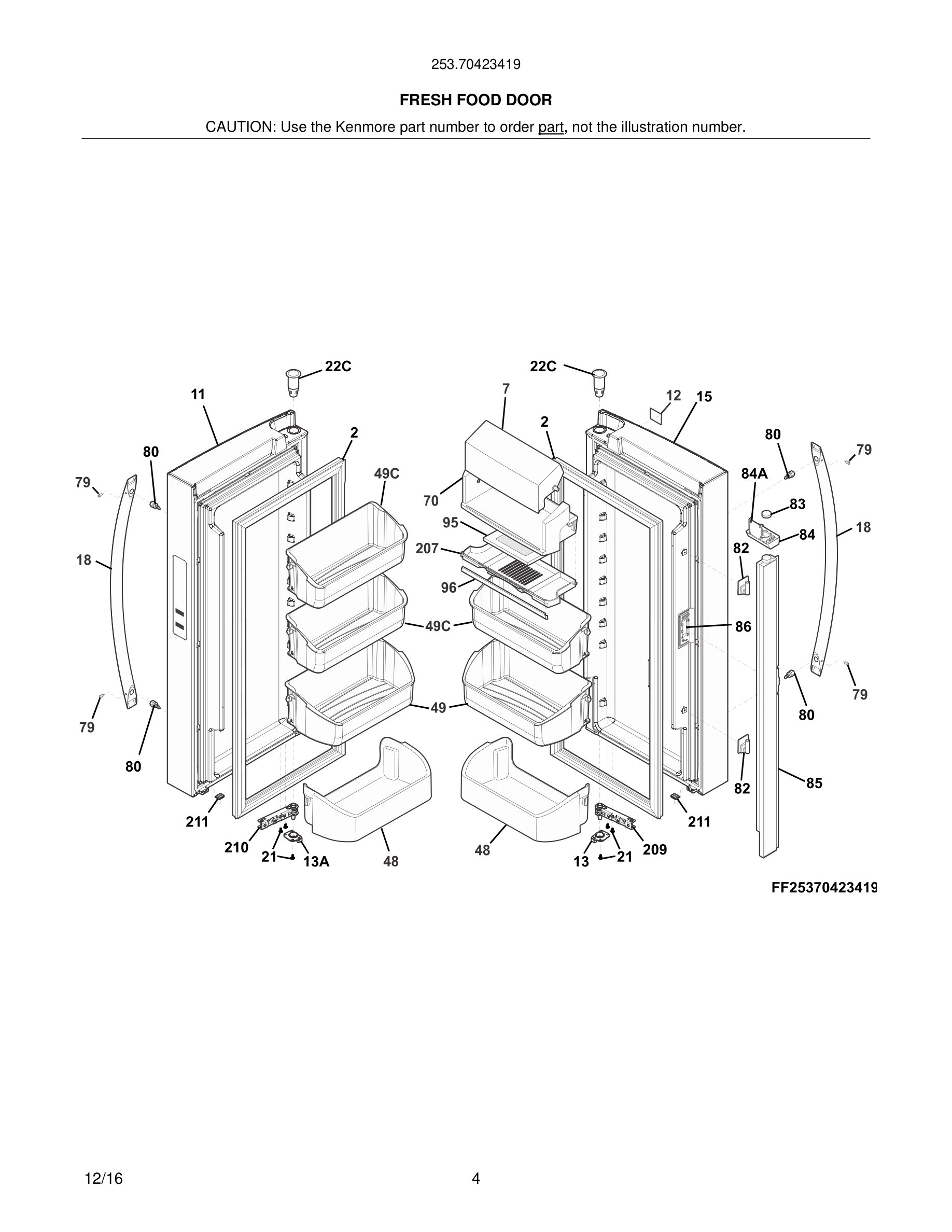 05 - FRESH FOOD DOOR