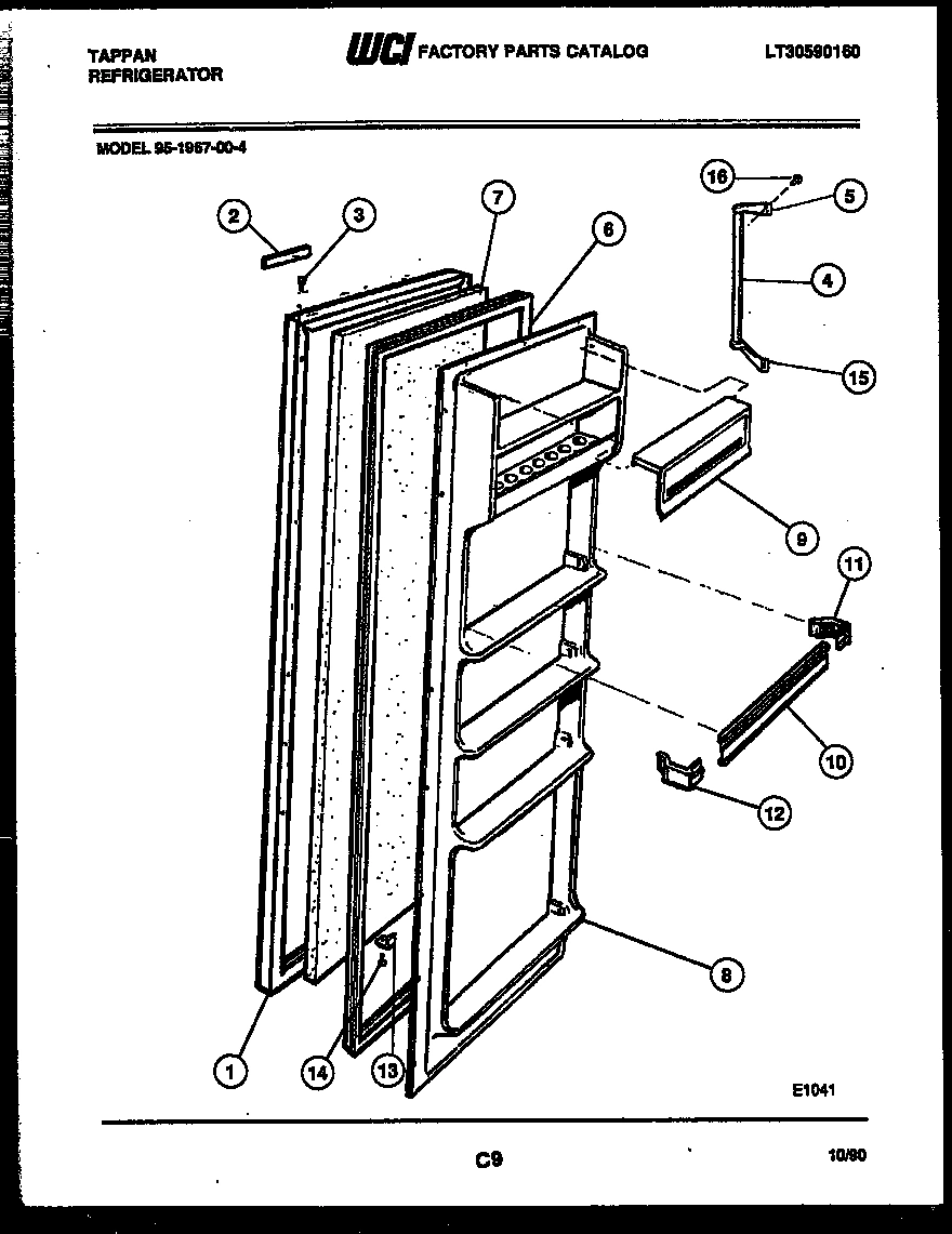 03 - REFRIGERATOR DOOR PARTS
