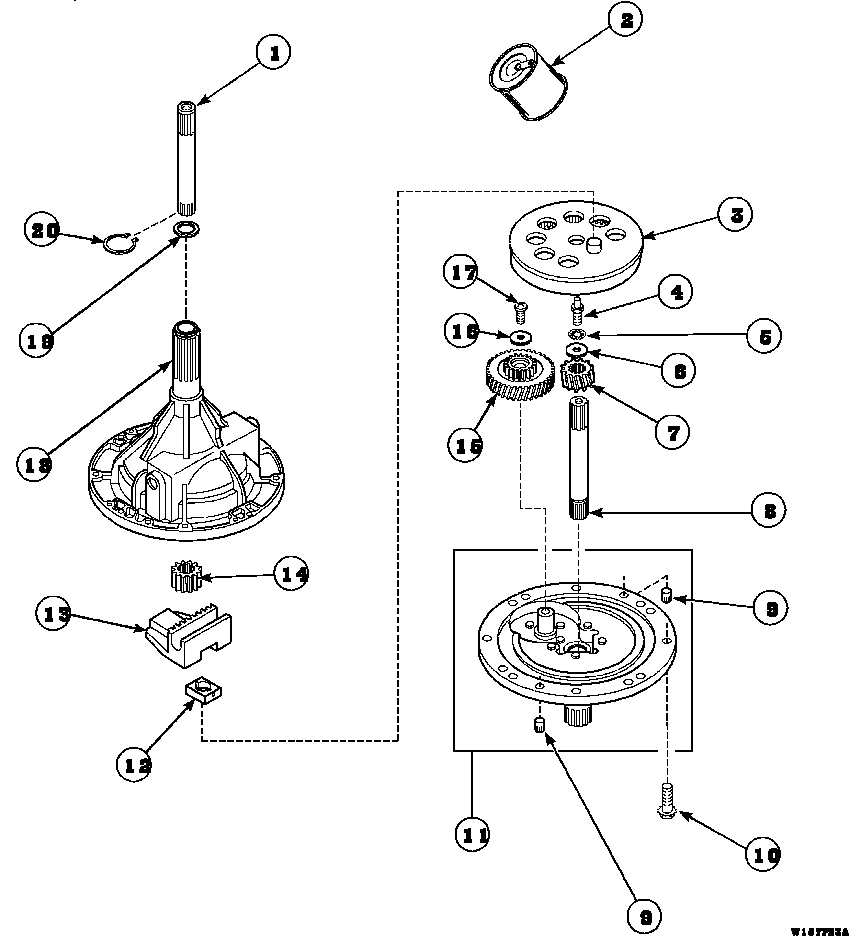 01 - 34526P TRANSMISSION ASSY
