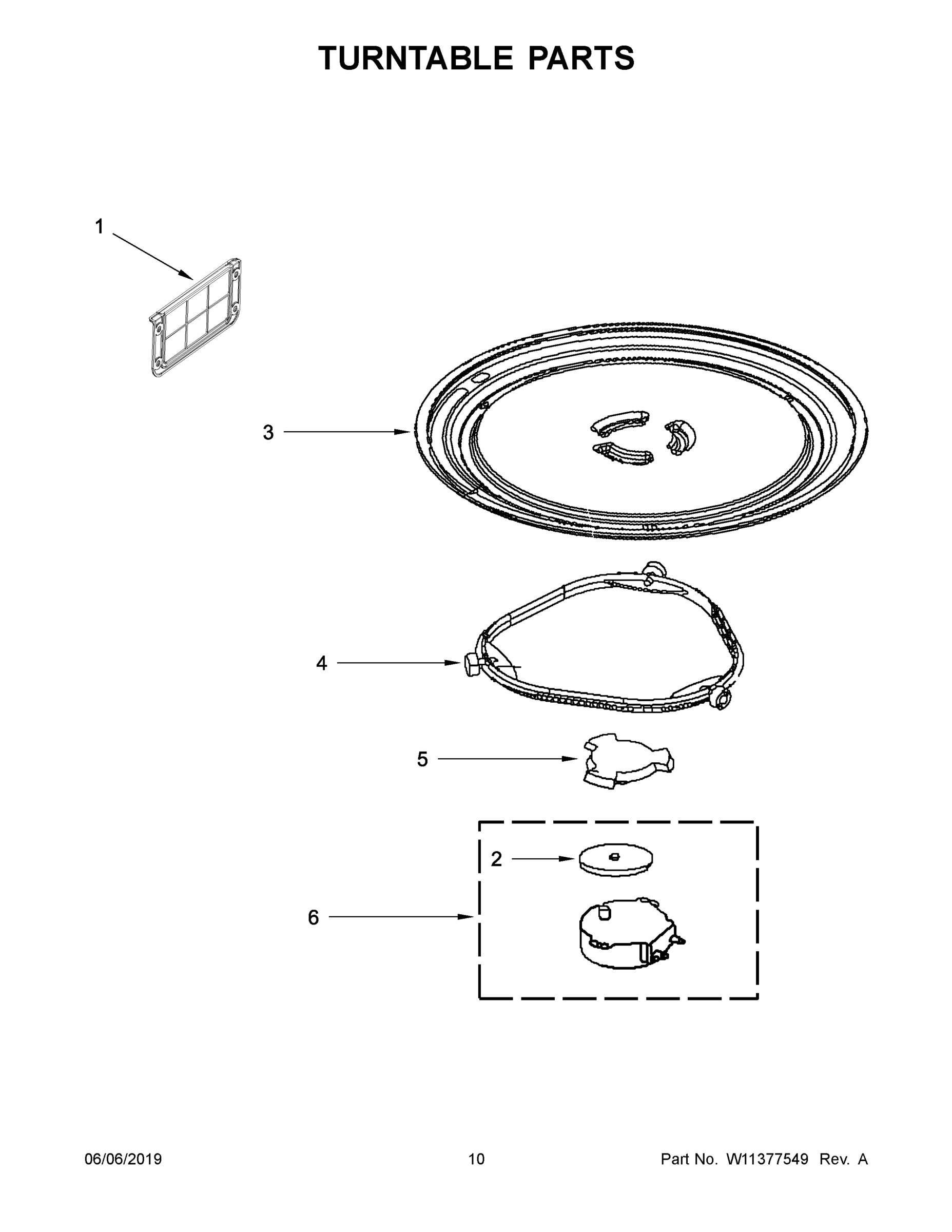 06 - TURNTABLE PARTS