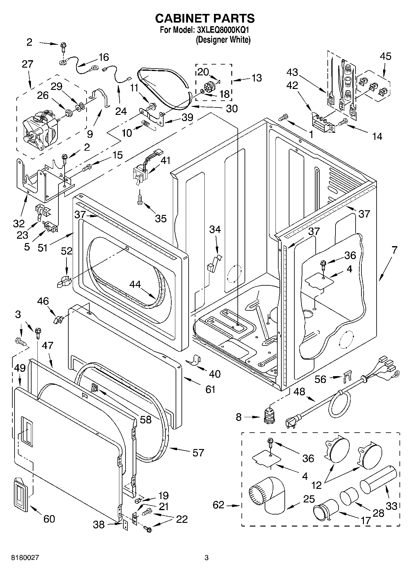 02 - CABINET PARTS