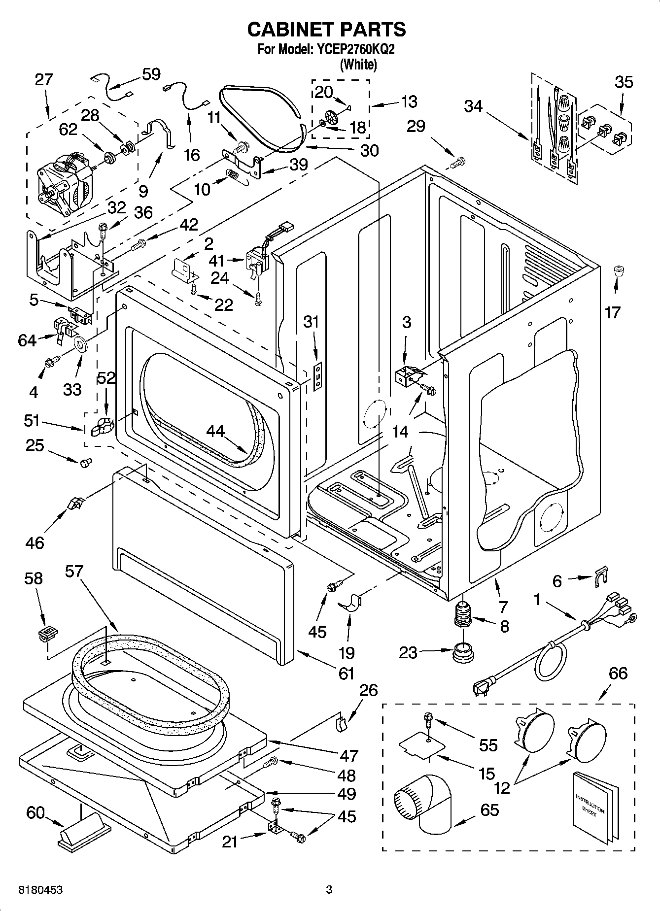 02 - CABINET PARTS