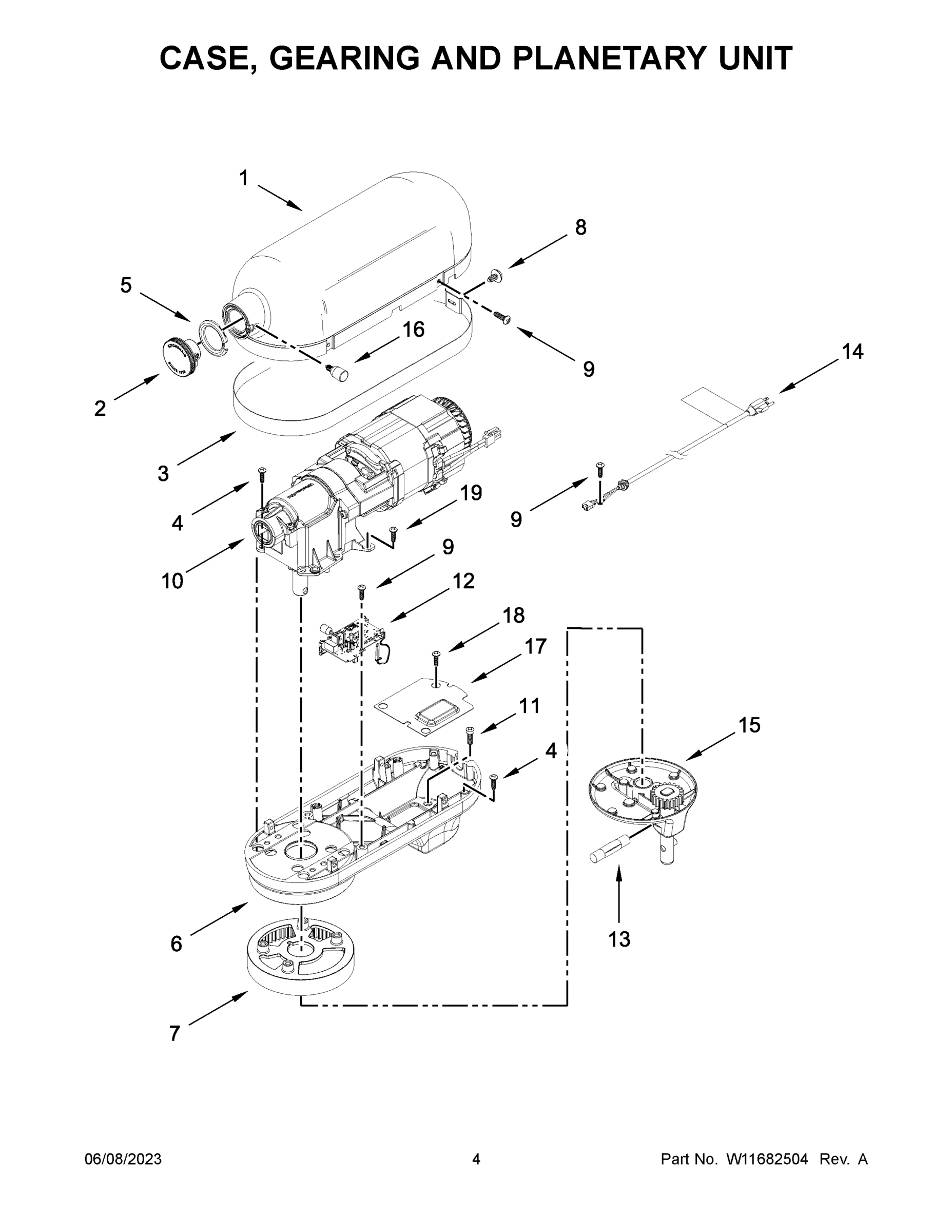 03 - CASE, GEARING AND PLANETARY UNIT
