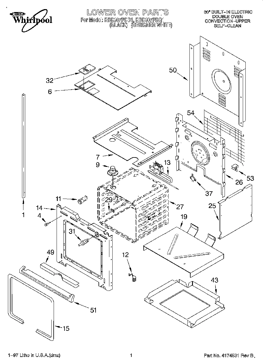 01 - LOWER OVEN