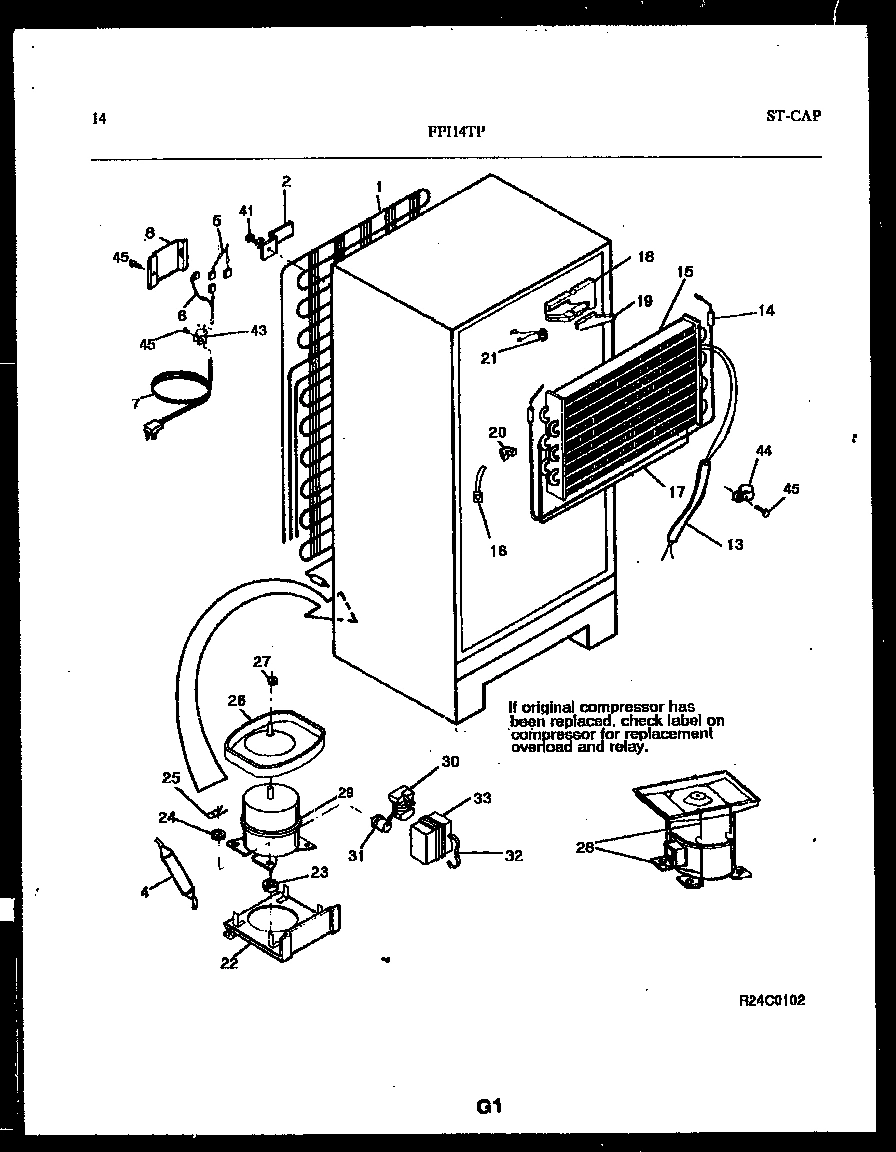 08 - SYSTEM AND AUTOMATIC DEFROST PARTS
