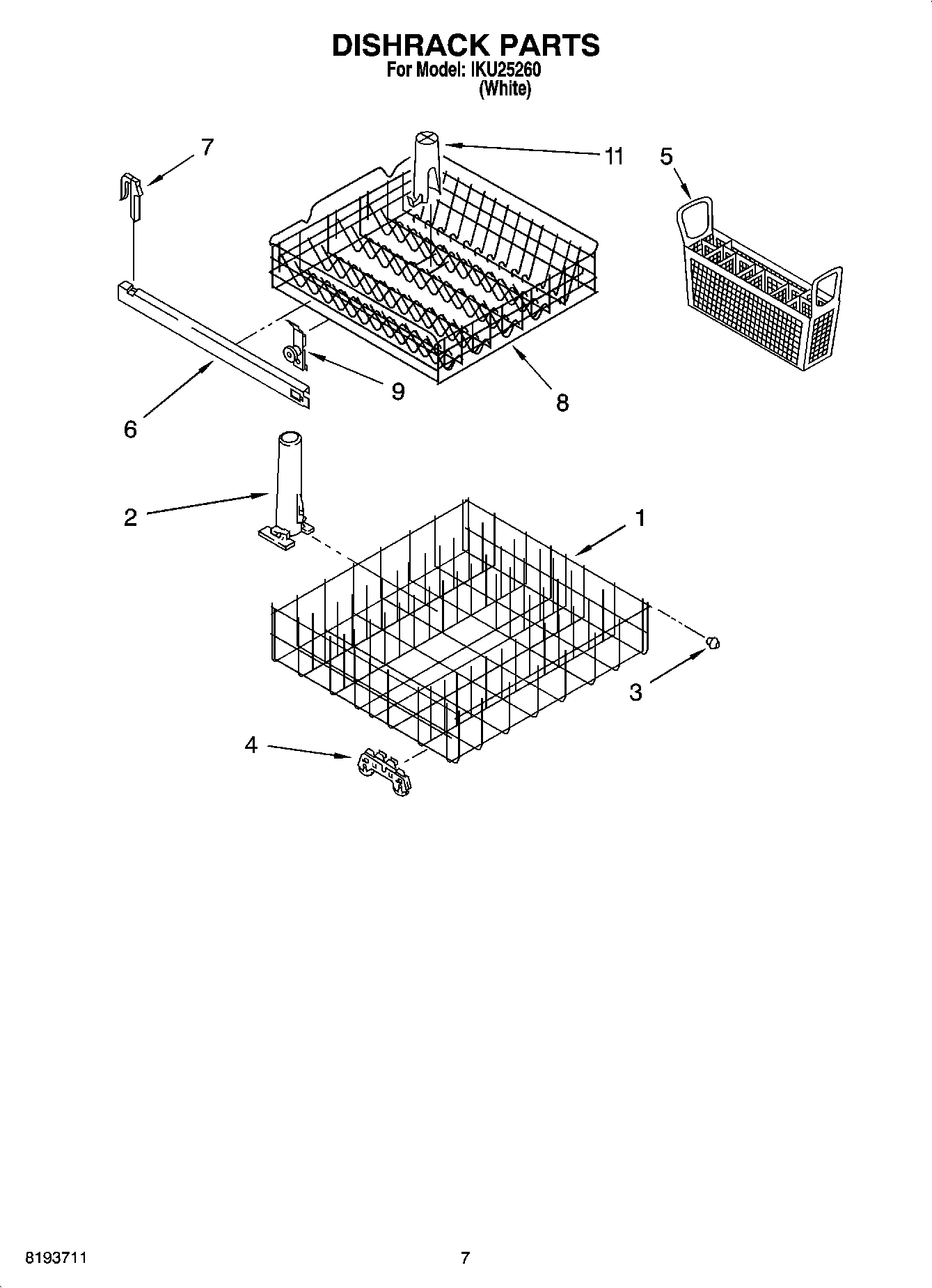 06 - DISHRACK PARTS