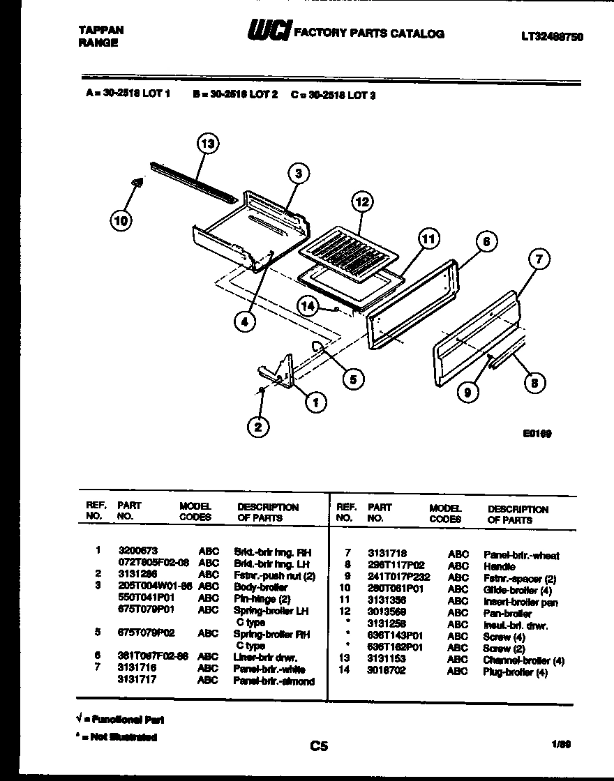 04 - BROILER DRAWER PARTS
