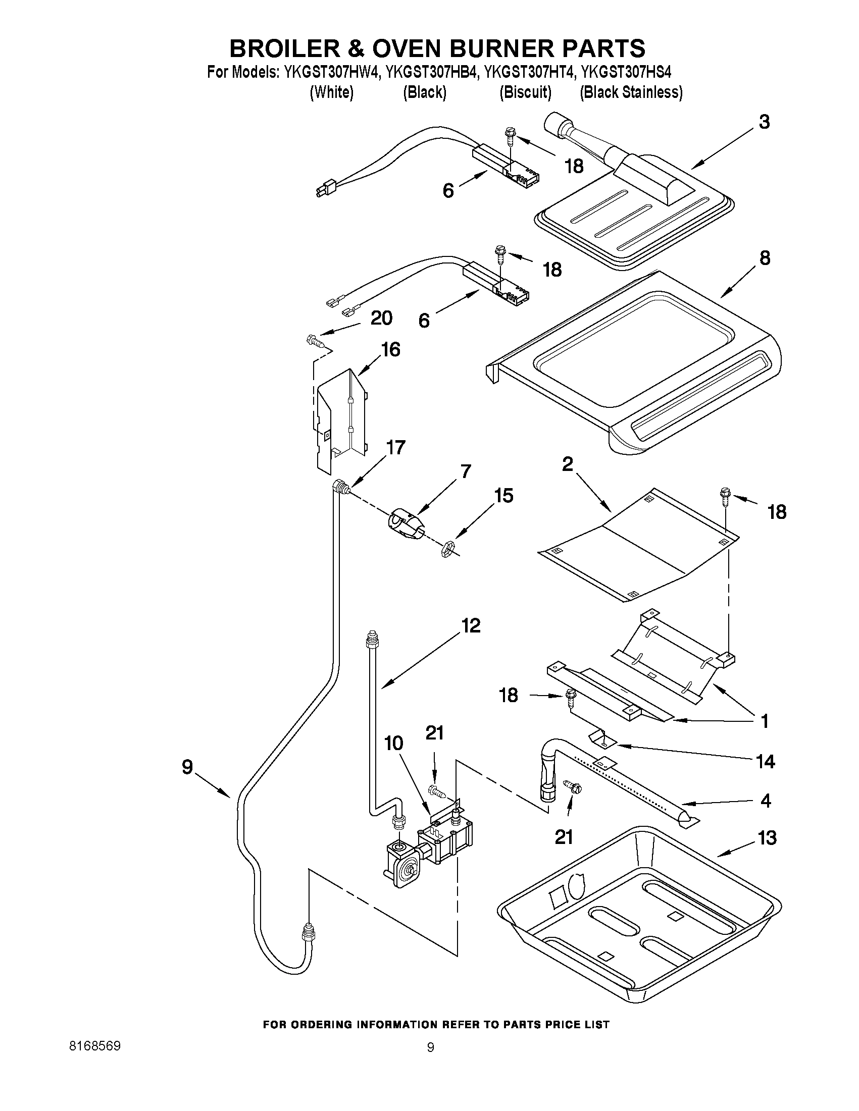 06 - BROILER & OVEN BURNER PARTS