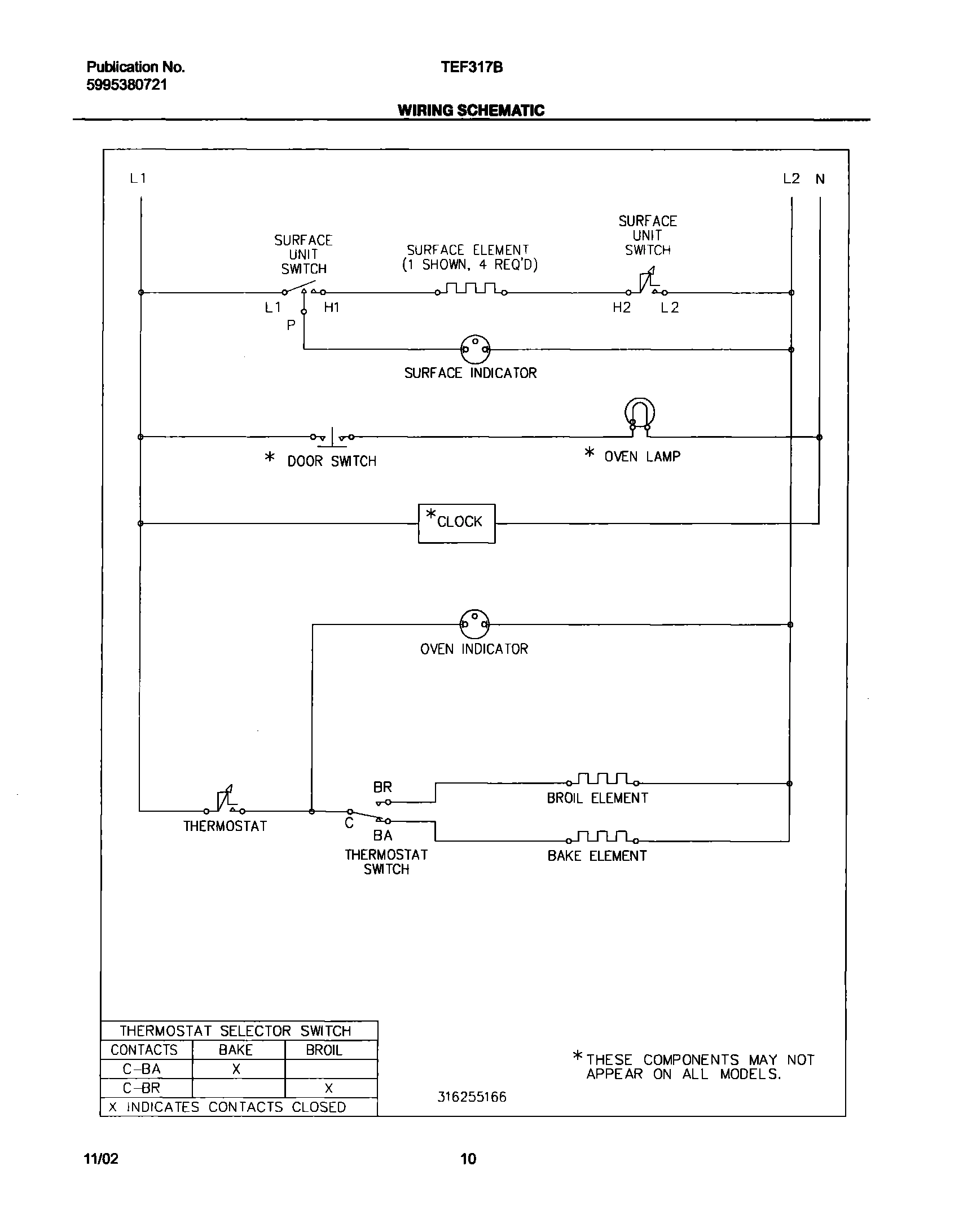 10 - WIRING SCHEMATIC