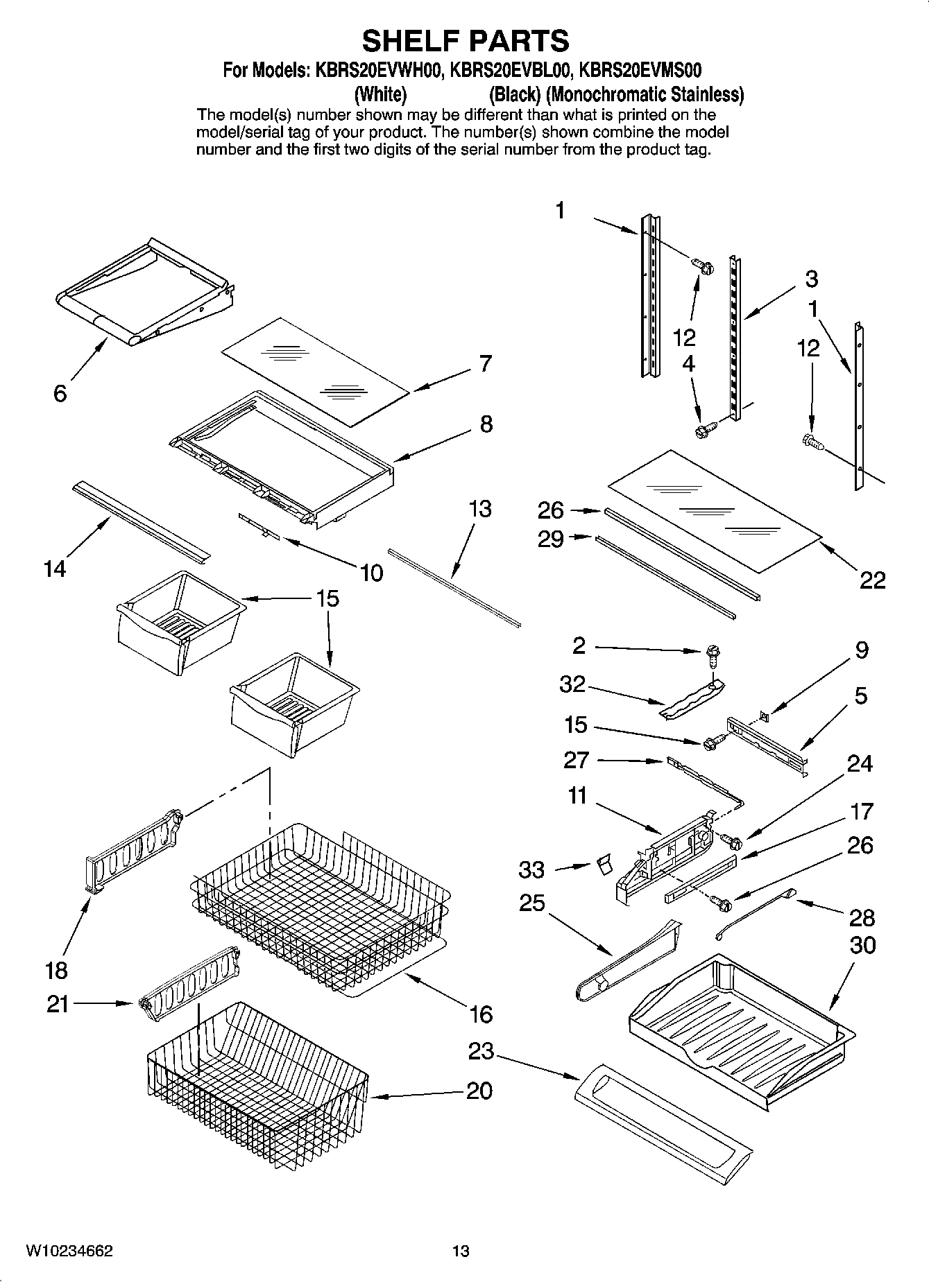 07 - SHELF PARTS