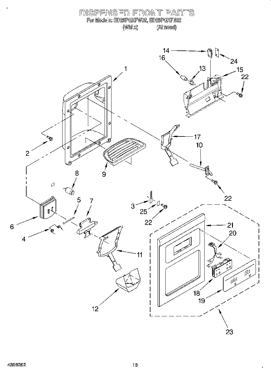 08 - DISPENSER FRONT