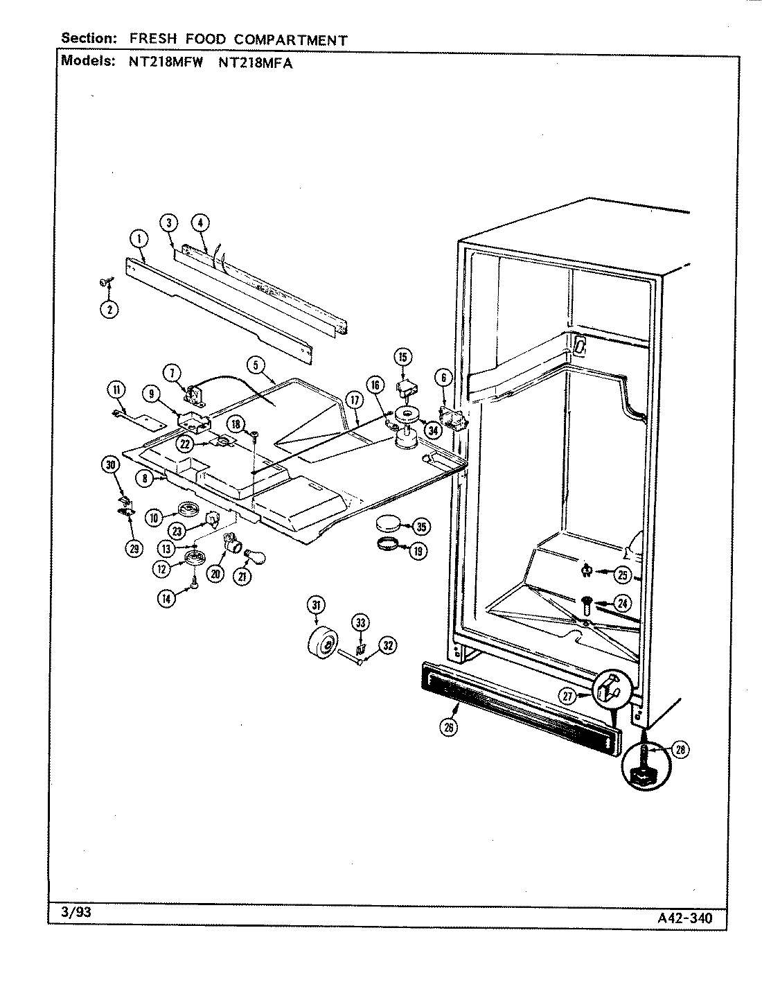 03 - FRESH FOOD COMPARTMENT