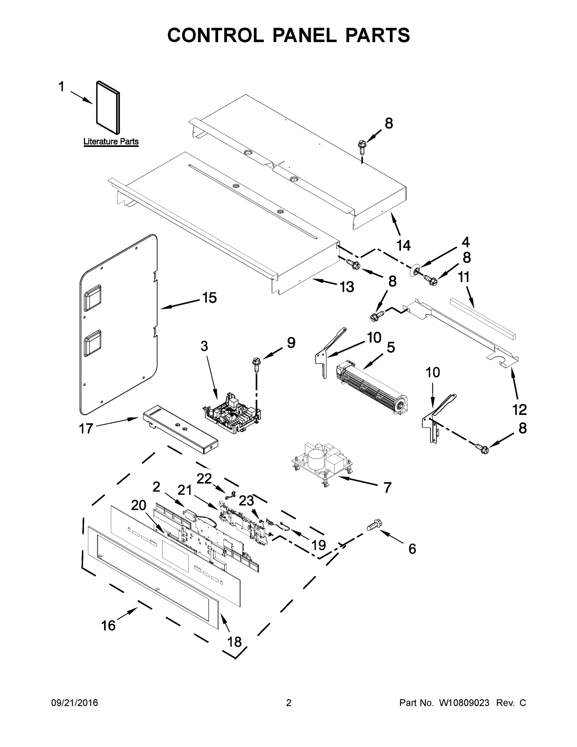 02 - CONTROL PANEL PARTS