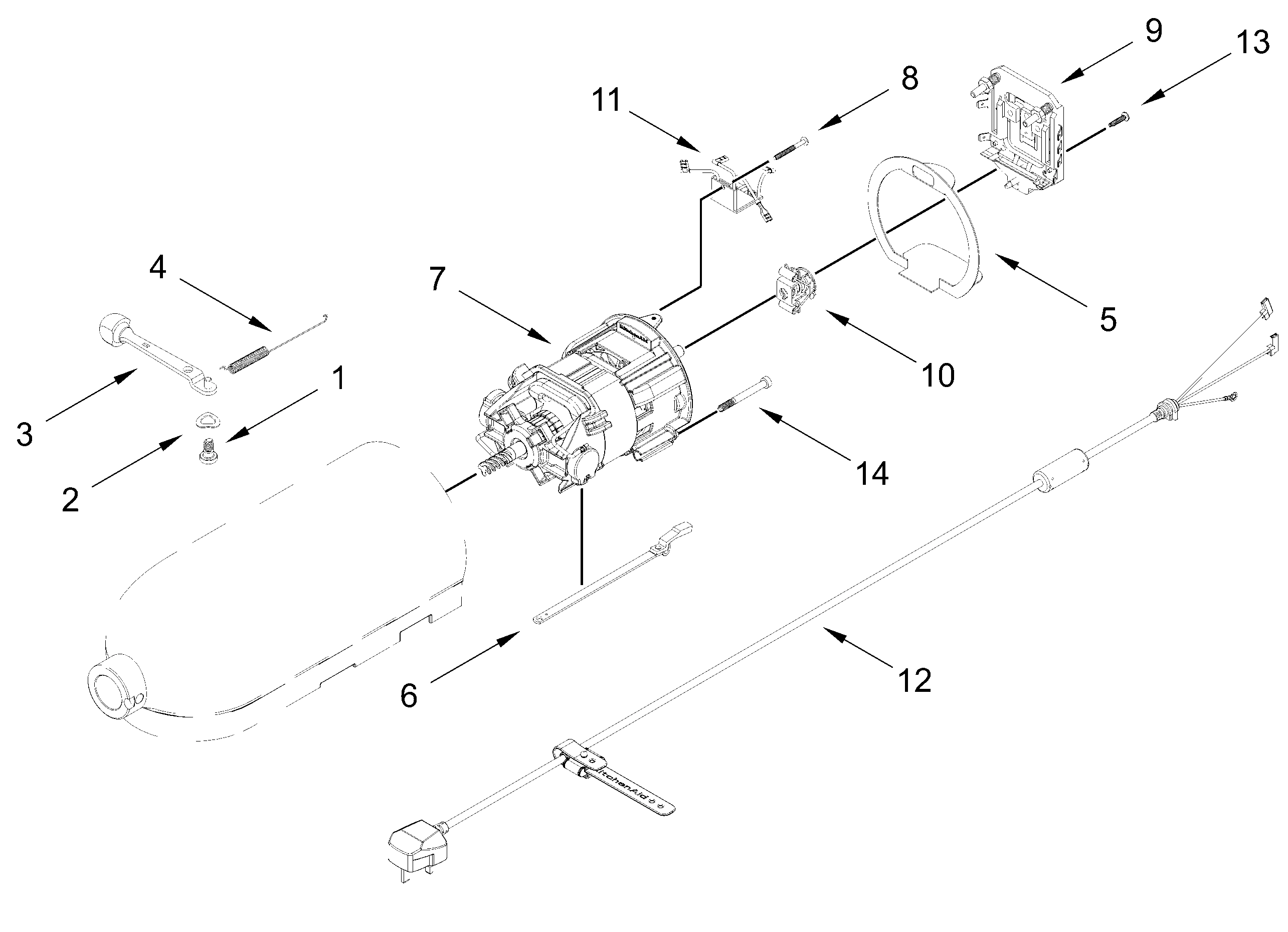 MOTOR AND CONTROL UNIT PARTS