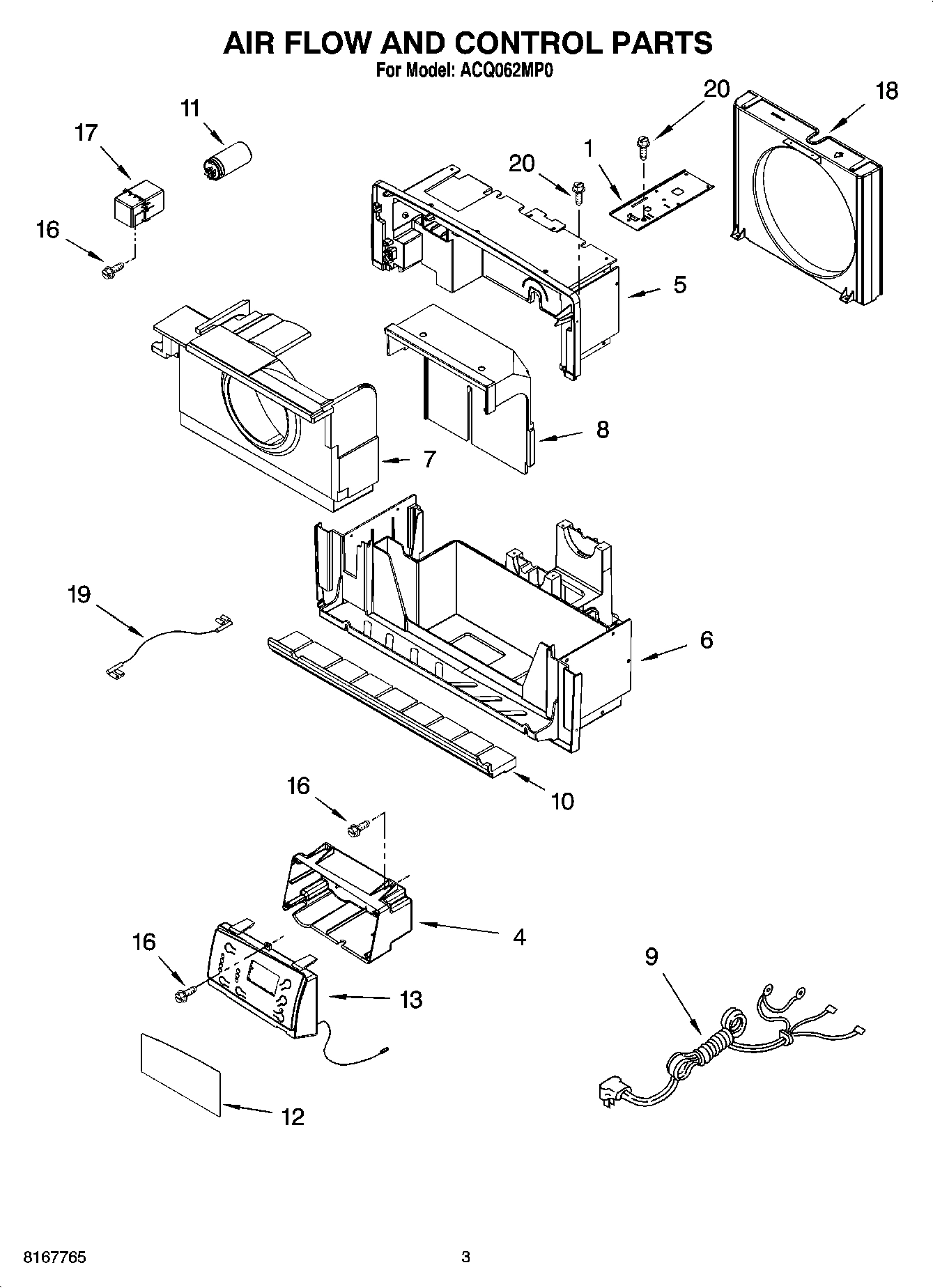 02 - AIR FLOW AND CONTROL PARTS