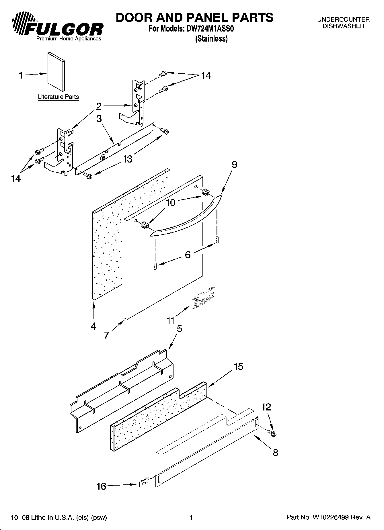 01 - DOOR AND PANEL PARTS