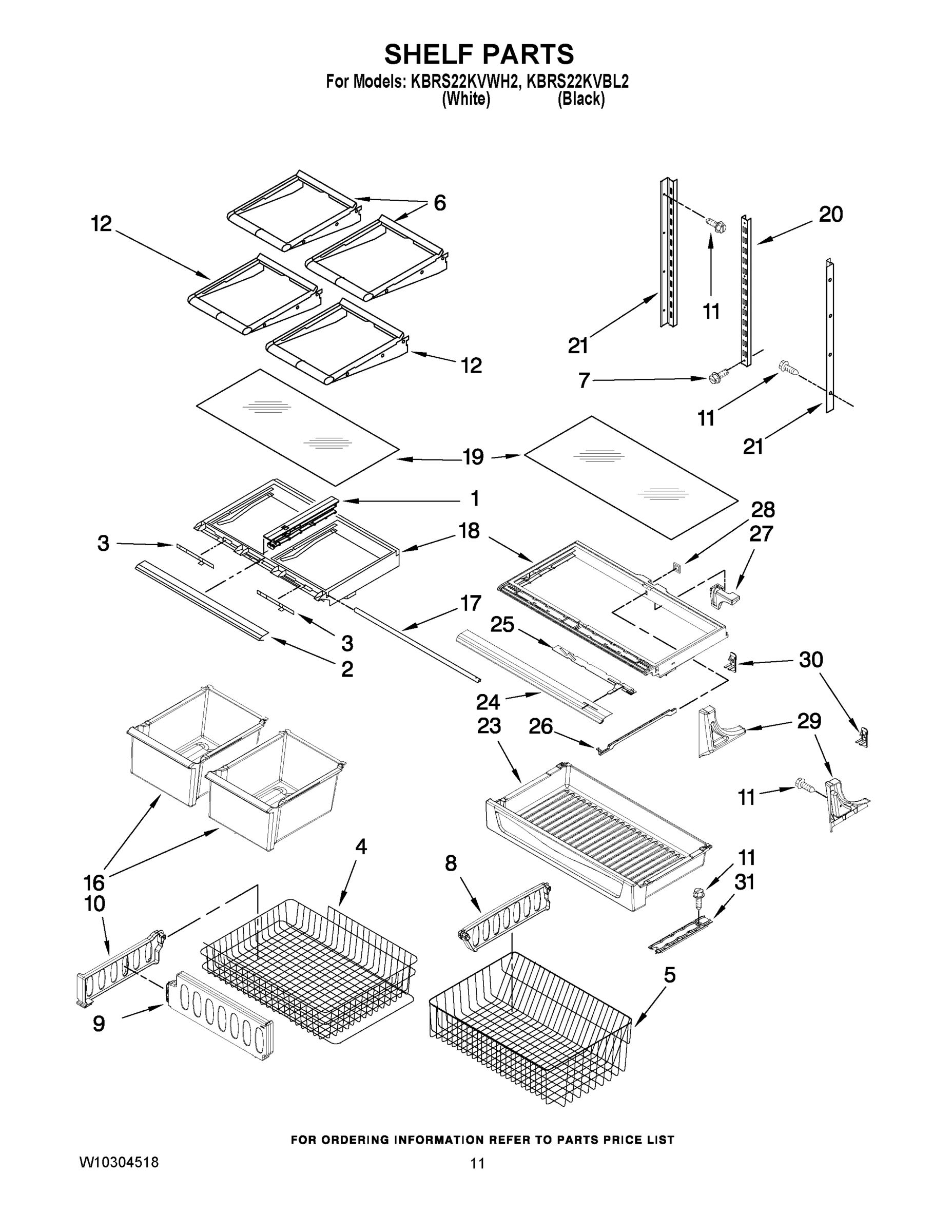 07 - SHELF PARTS