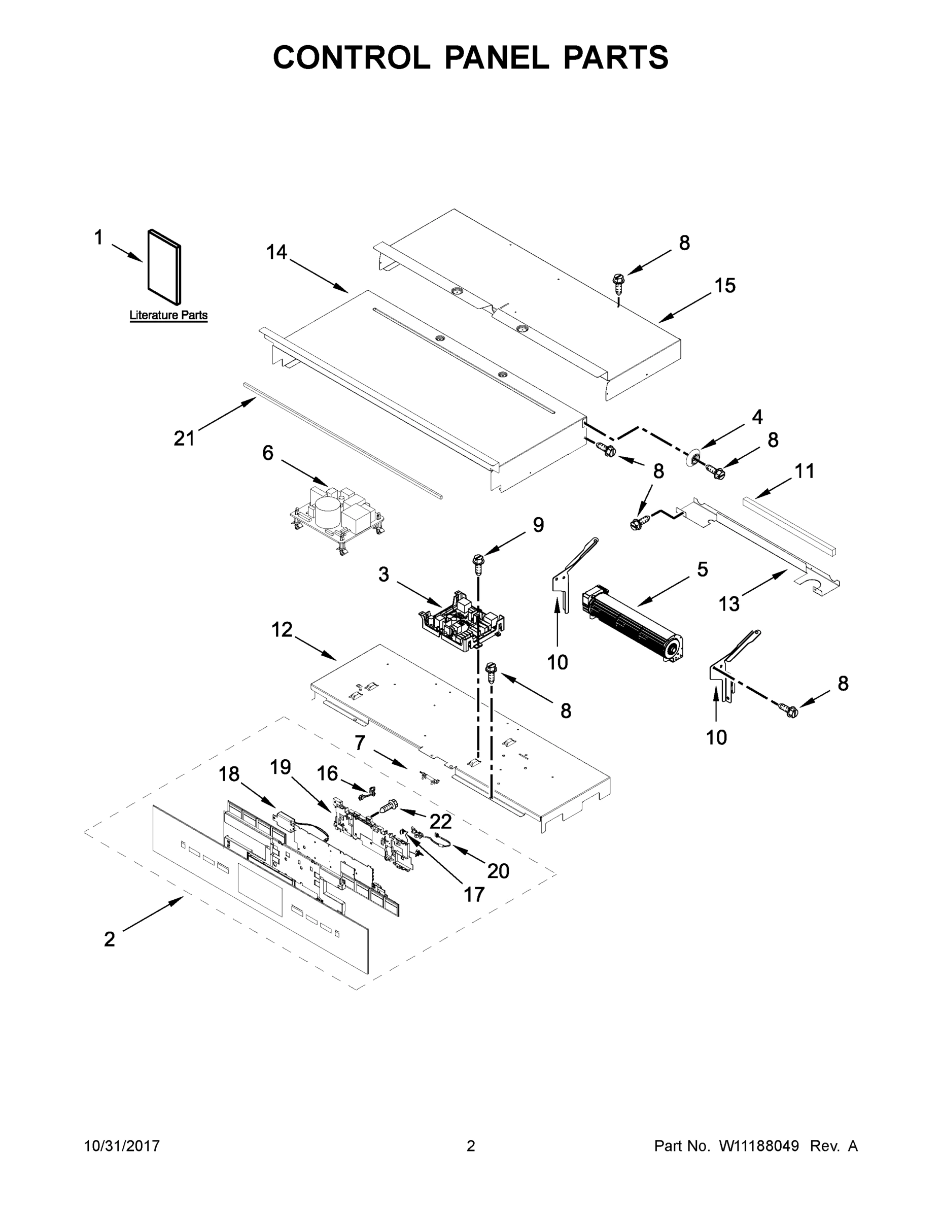 02 - CONTROL PANEL PARTS